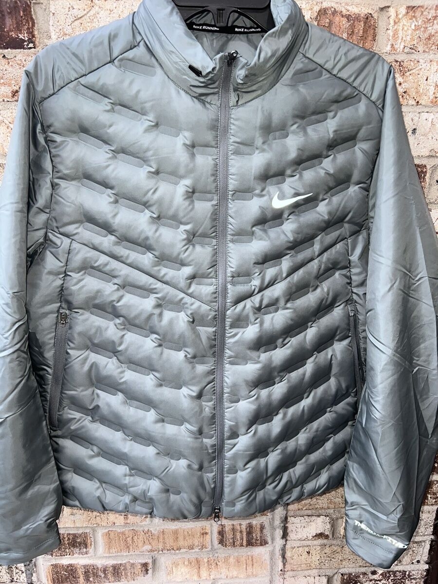 Nike Therma-Fit ADV Aeroloft Repel Down Running Jacket Smoke Grey - Asia, Nike Therma-Fit ADV Aeroloft Repel Down Running Jacket Black - Asia 착용 스타일