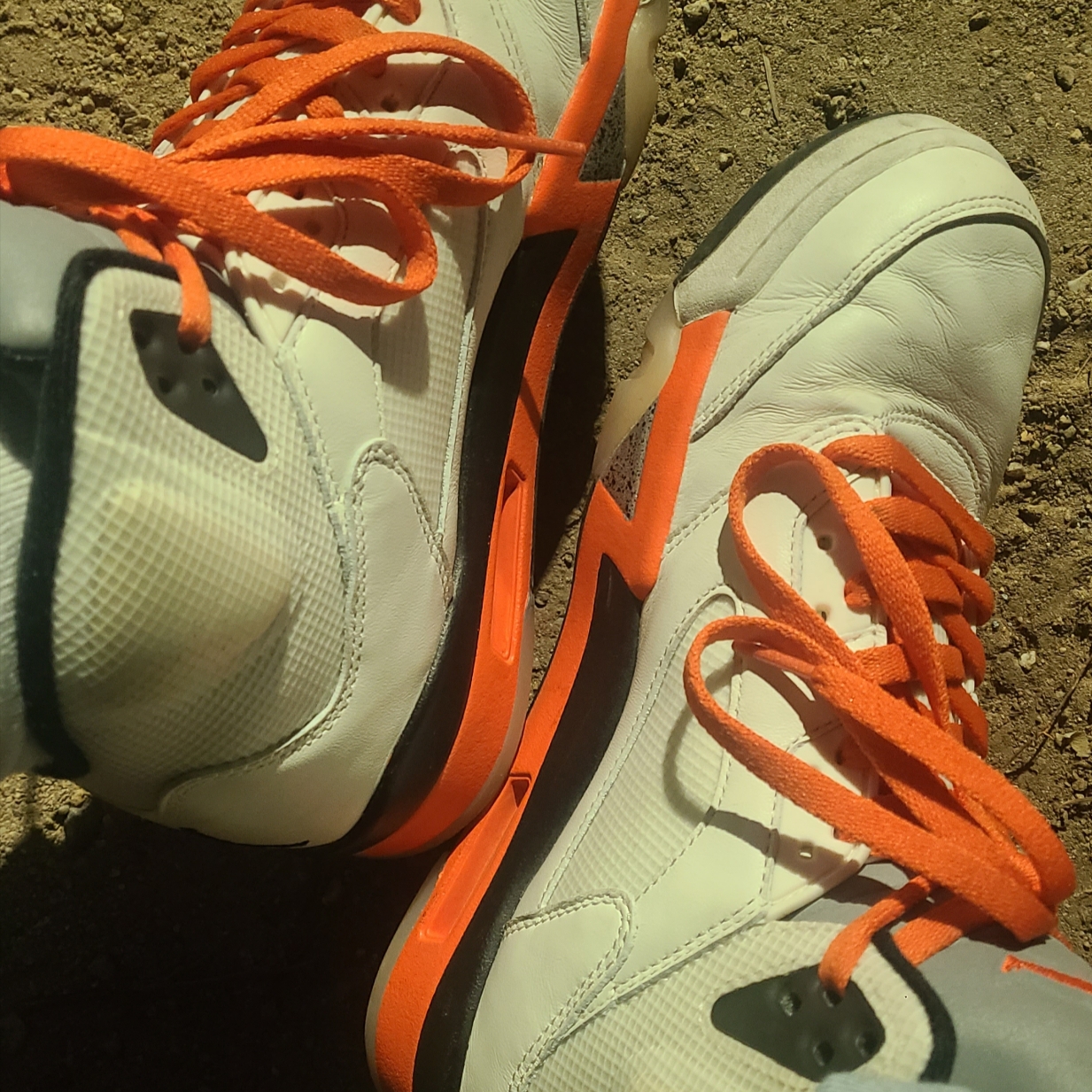 Jordan 5 Retro Orange Blaze 착용 스타일