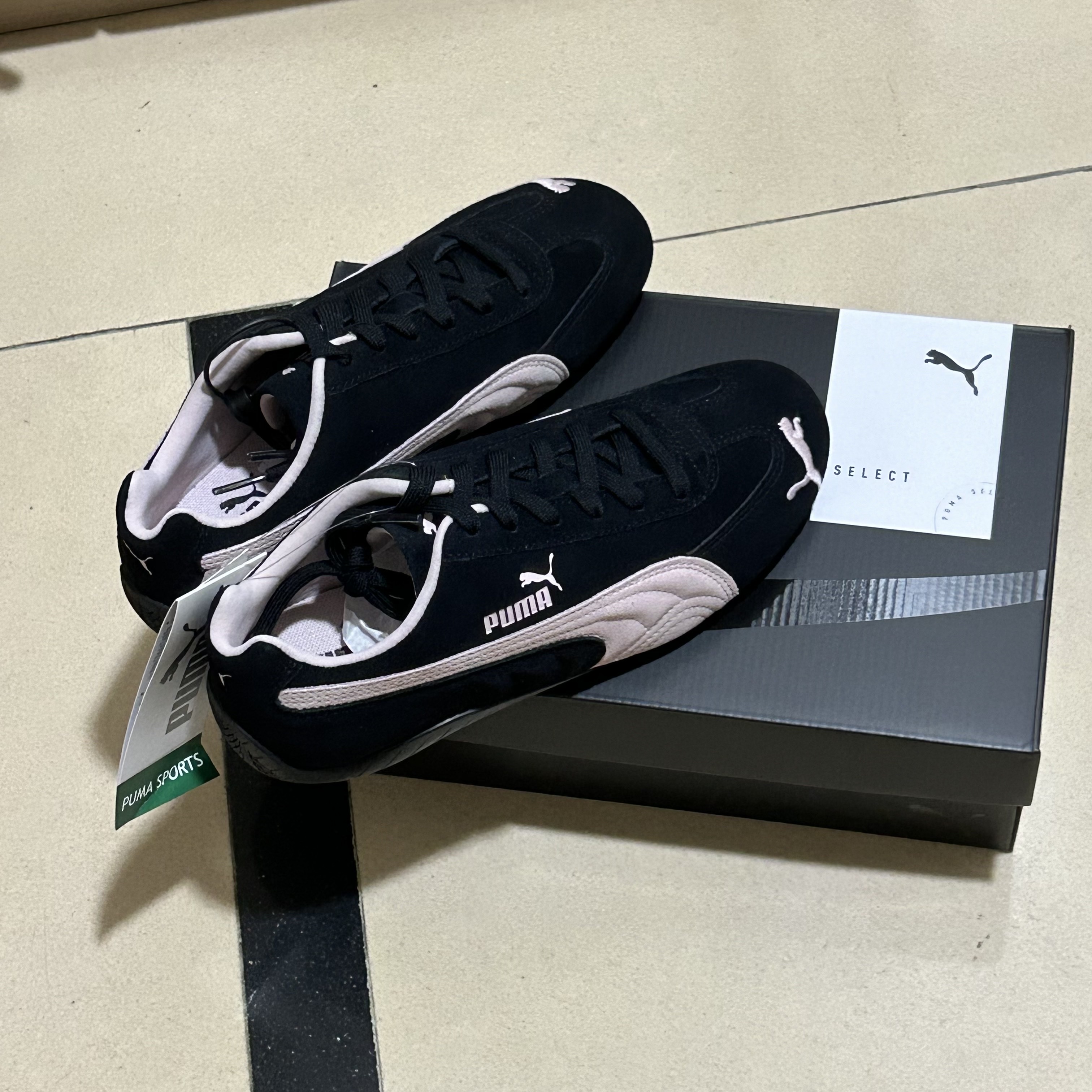 Puma Speedcat OG Black Mauve Mist 착용 스타일