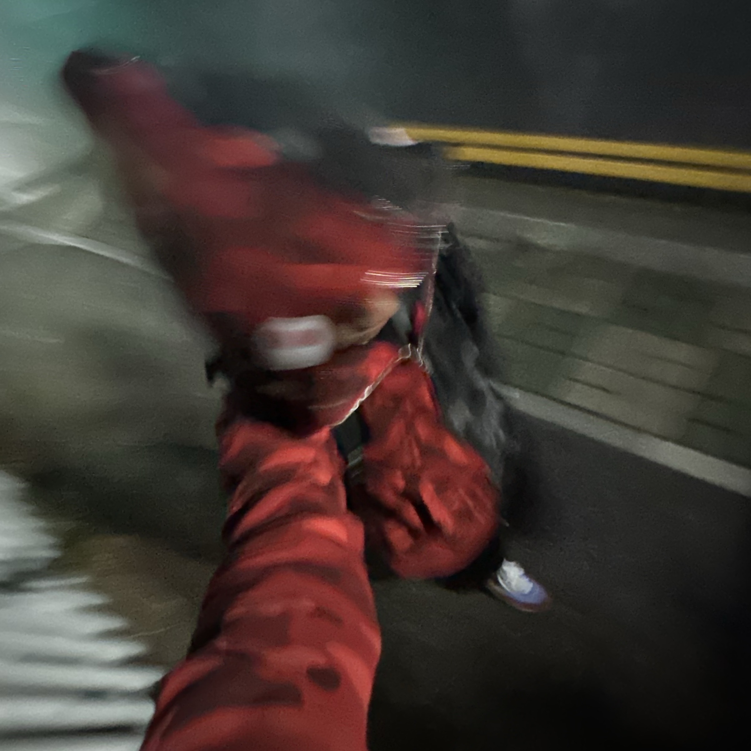 BAPE Color Camo Separate Shark Full Zip Hoodie Red Black, Nike x Sacai LDWaffle Blue Multi 착용 스타일