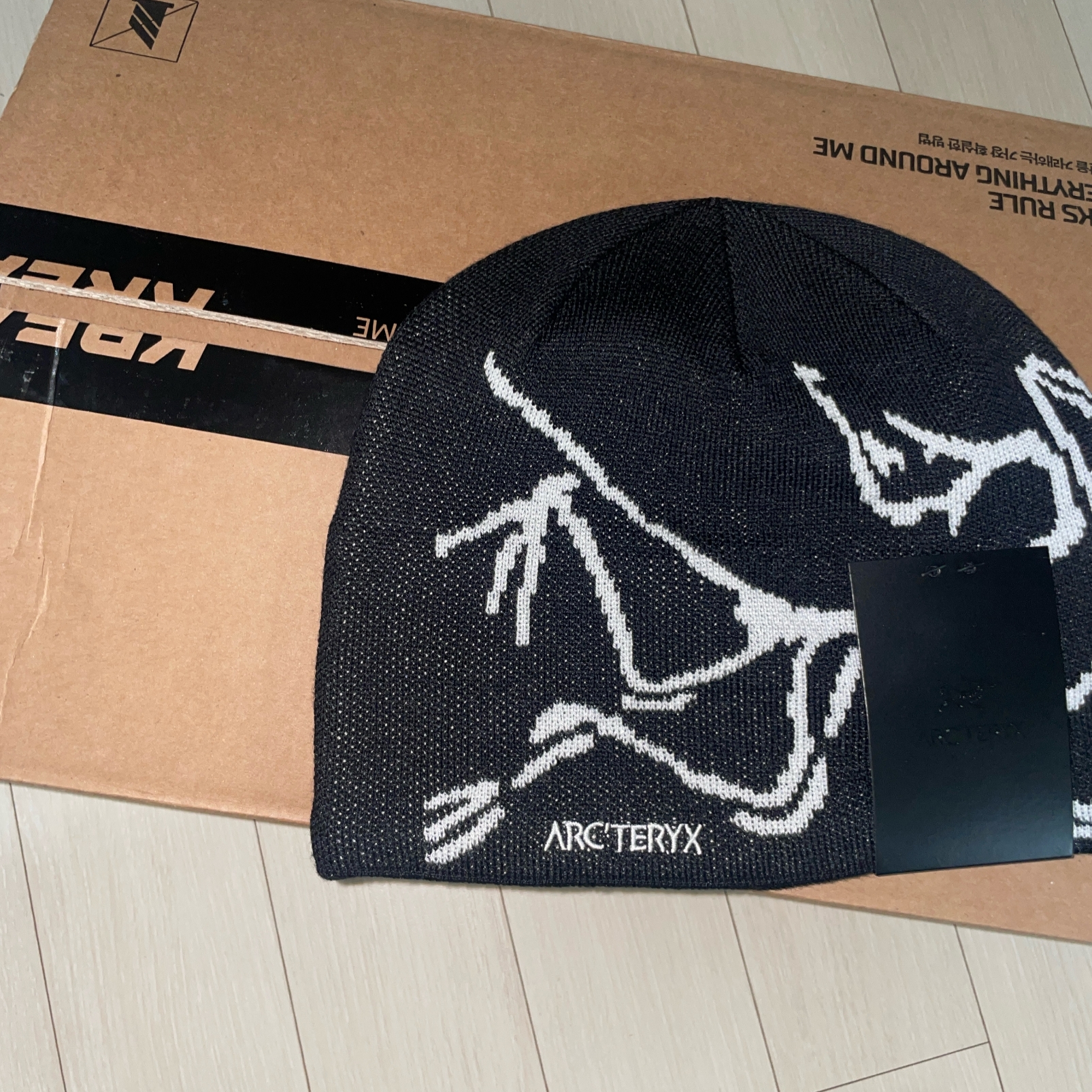 Arc'teryx Bird Head Toque Orca 착용 스타일