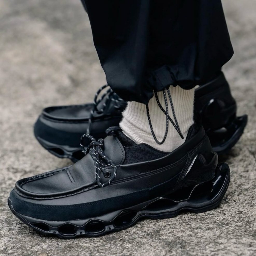 Mizuno Wave Prophecy MOC Black 착용 스타일