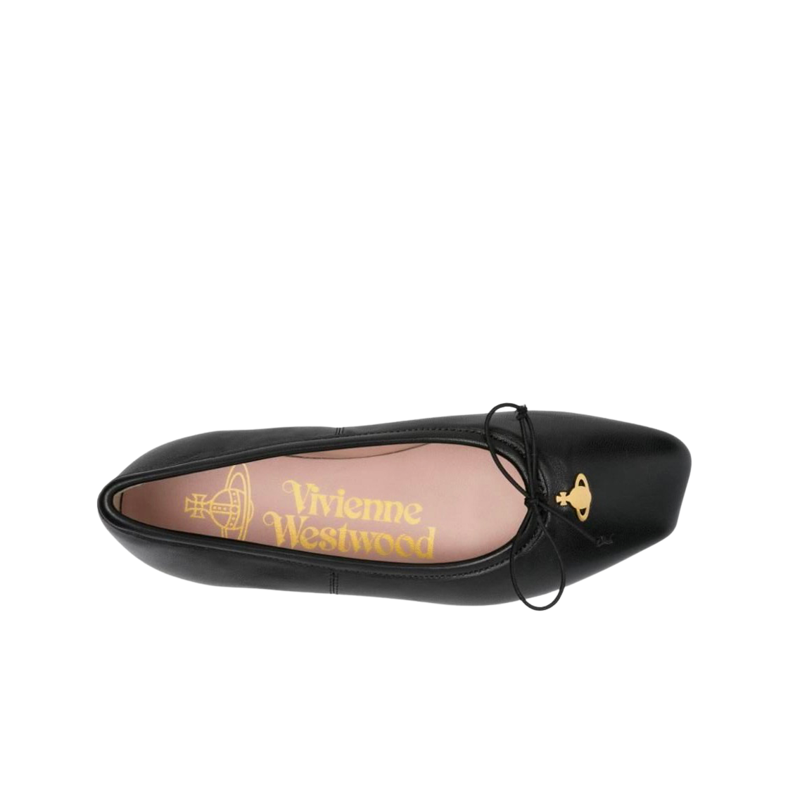 (W) 비비안 웨스트우드 브리짓 발레 플랫 블랙((W) Vivienne Westwood Brigitte Ballet Flat Black) - 2
