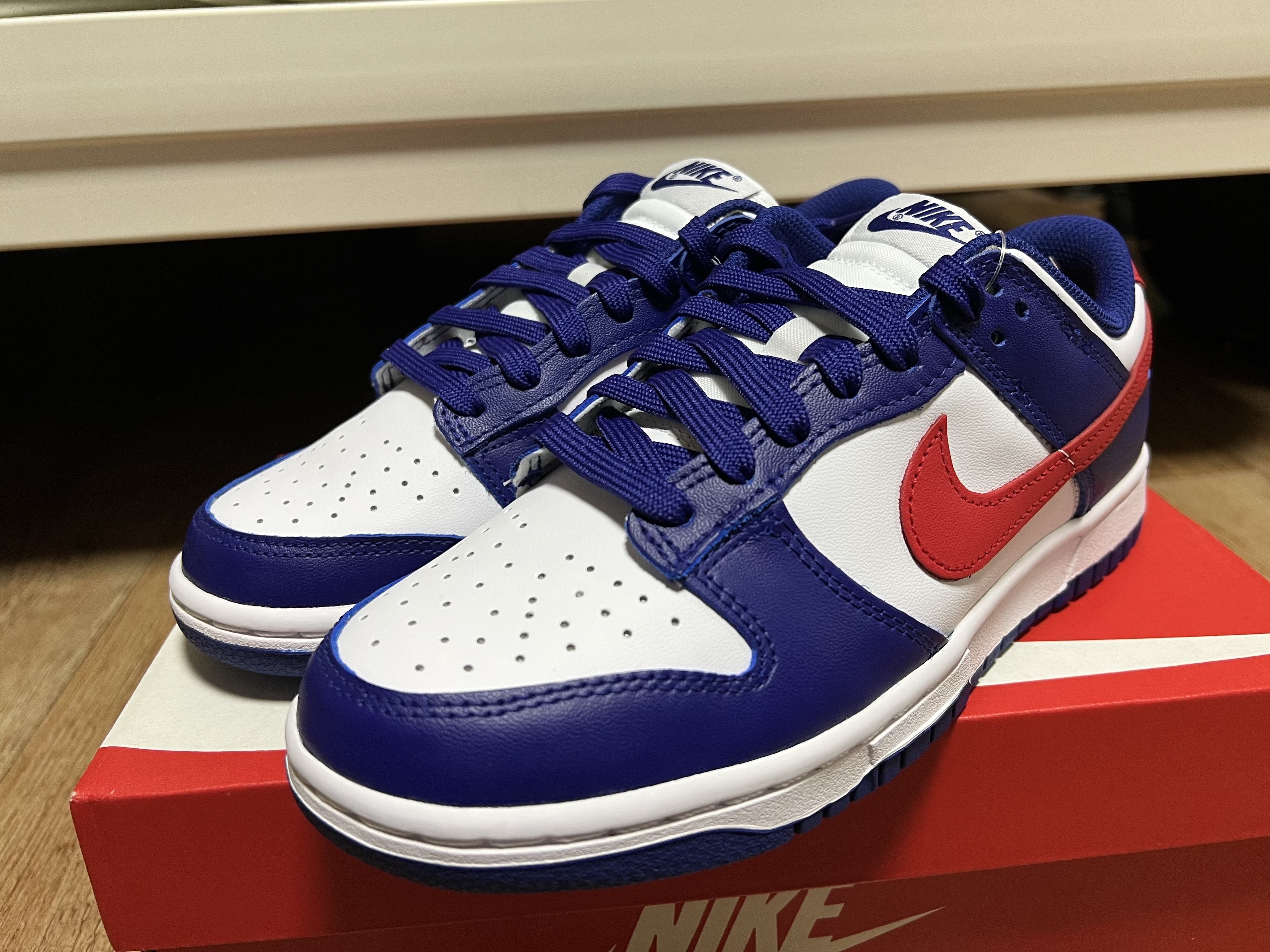 (GS) Jordan 1.5 Retro Chicago 2015, Nike Air Force 1 '07 LV8 Midnight Navy 착용 스타일 - 3