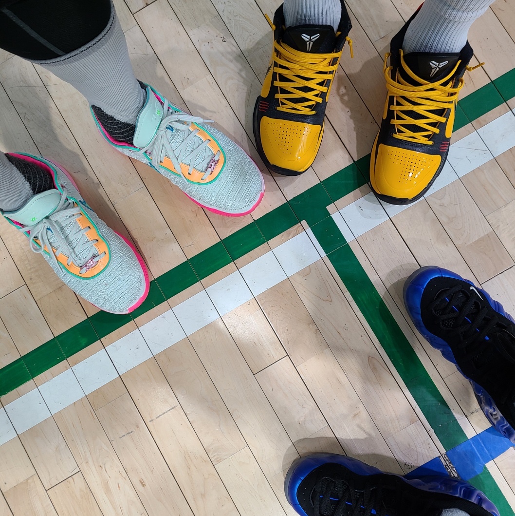 Nike Air Foamposite One XX Royal 착용 스타일