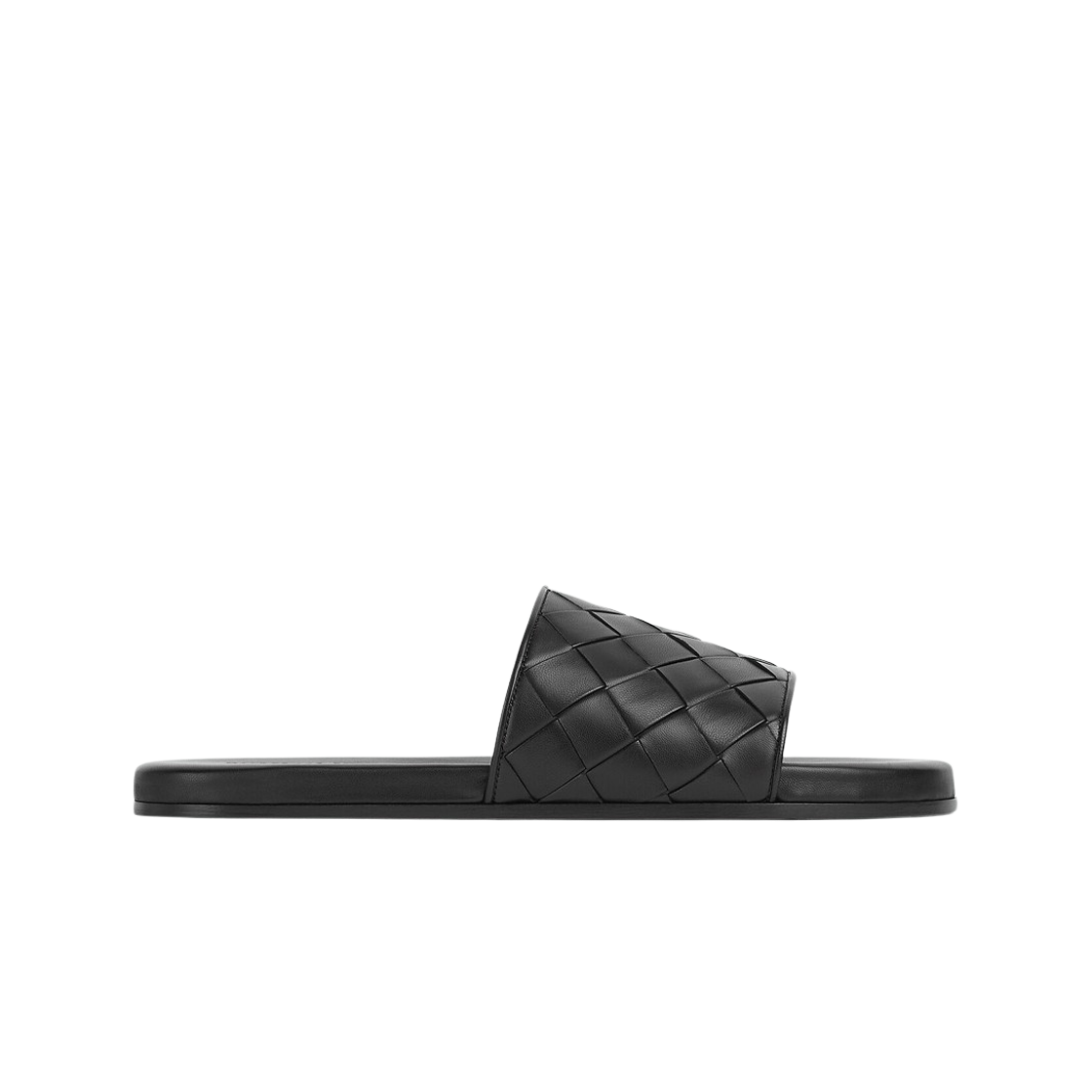 775314V2ED01000 Bottega Veneta Sunday Mule Black - 대표 이미지 #1