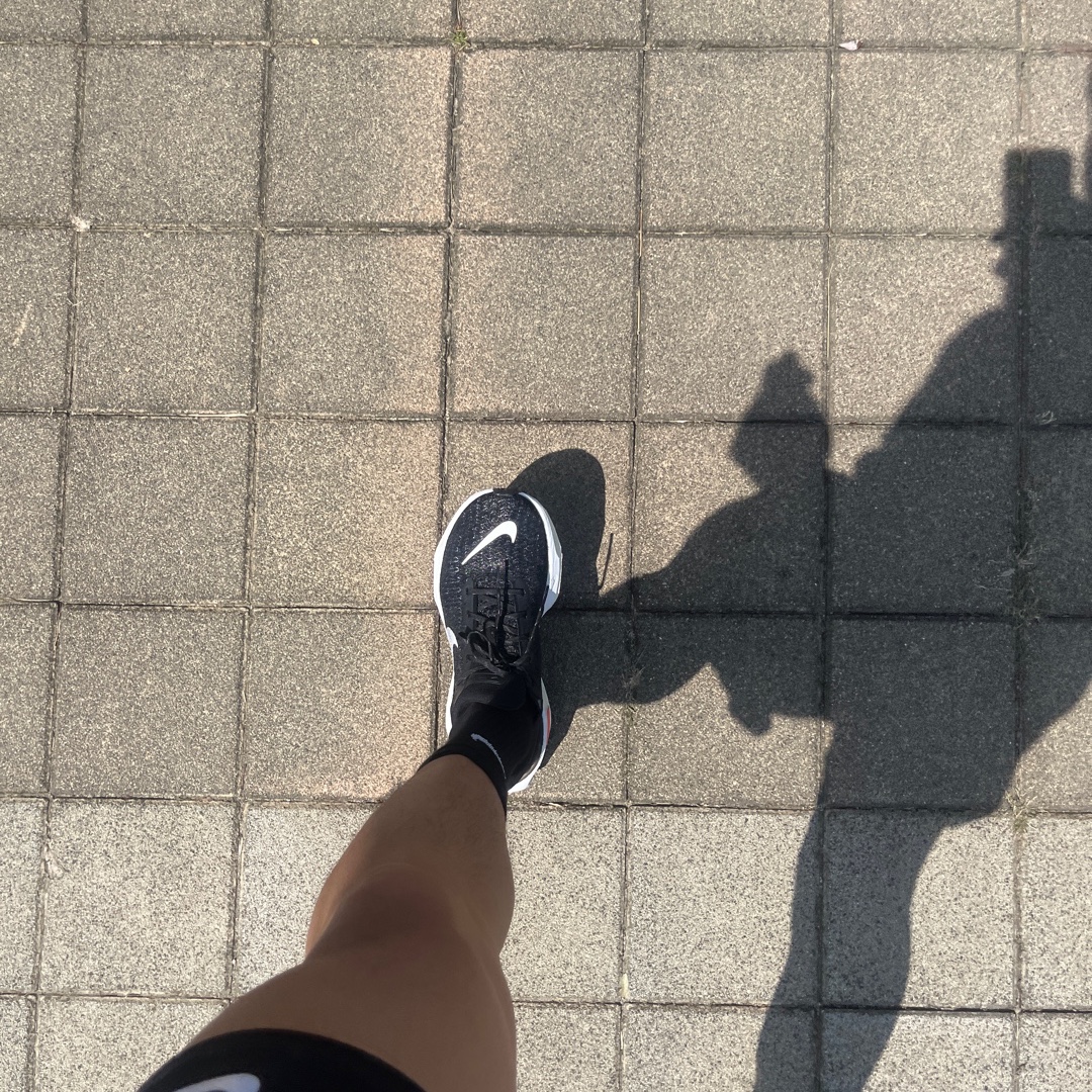 Nike ZoomX Invincible Run Flyknit 3 Black White 착용 스타일