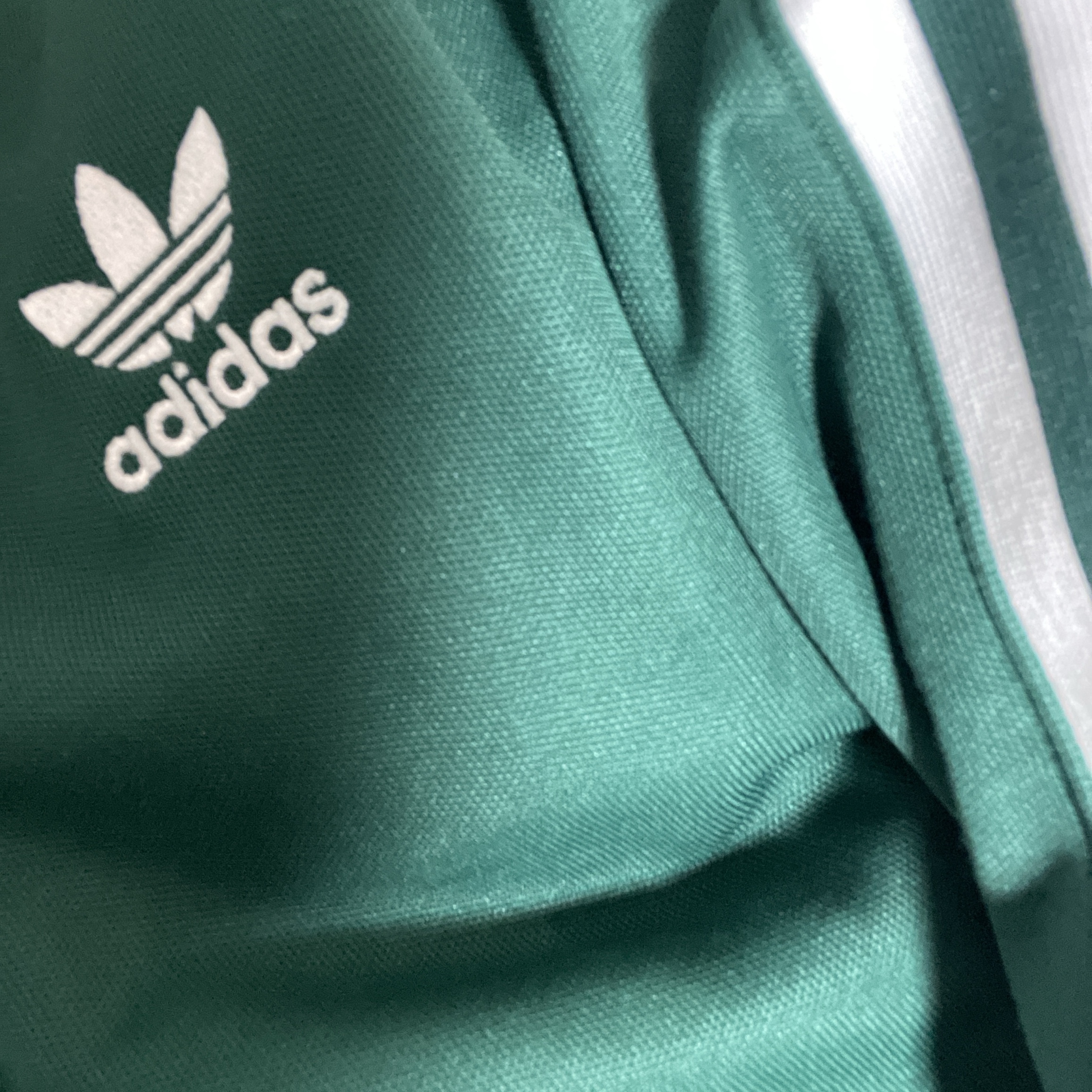 Adidas Adicolor Classic Beckenbauer Track Top Collegiate Green - KR Sizing 착용 스타일