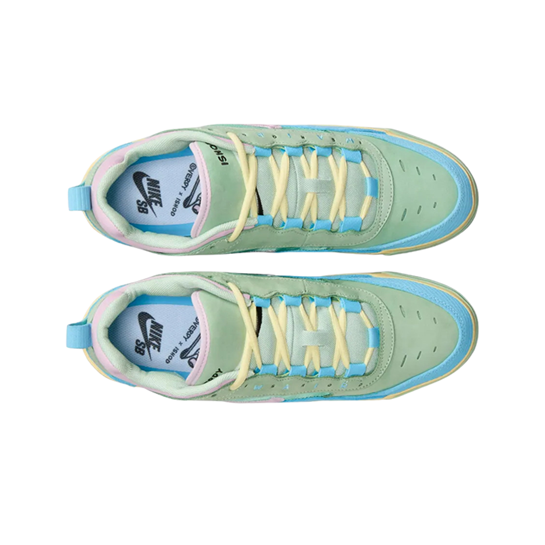나이키 x 베르디 SB 에어맥스 이셔드 웨어 블루 게이즈 라이트 아크틱 핑크(Nike x Verdy SB Air Max Ishod Wair Blue Gaze Light Arctic Pink) - 2
