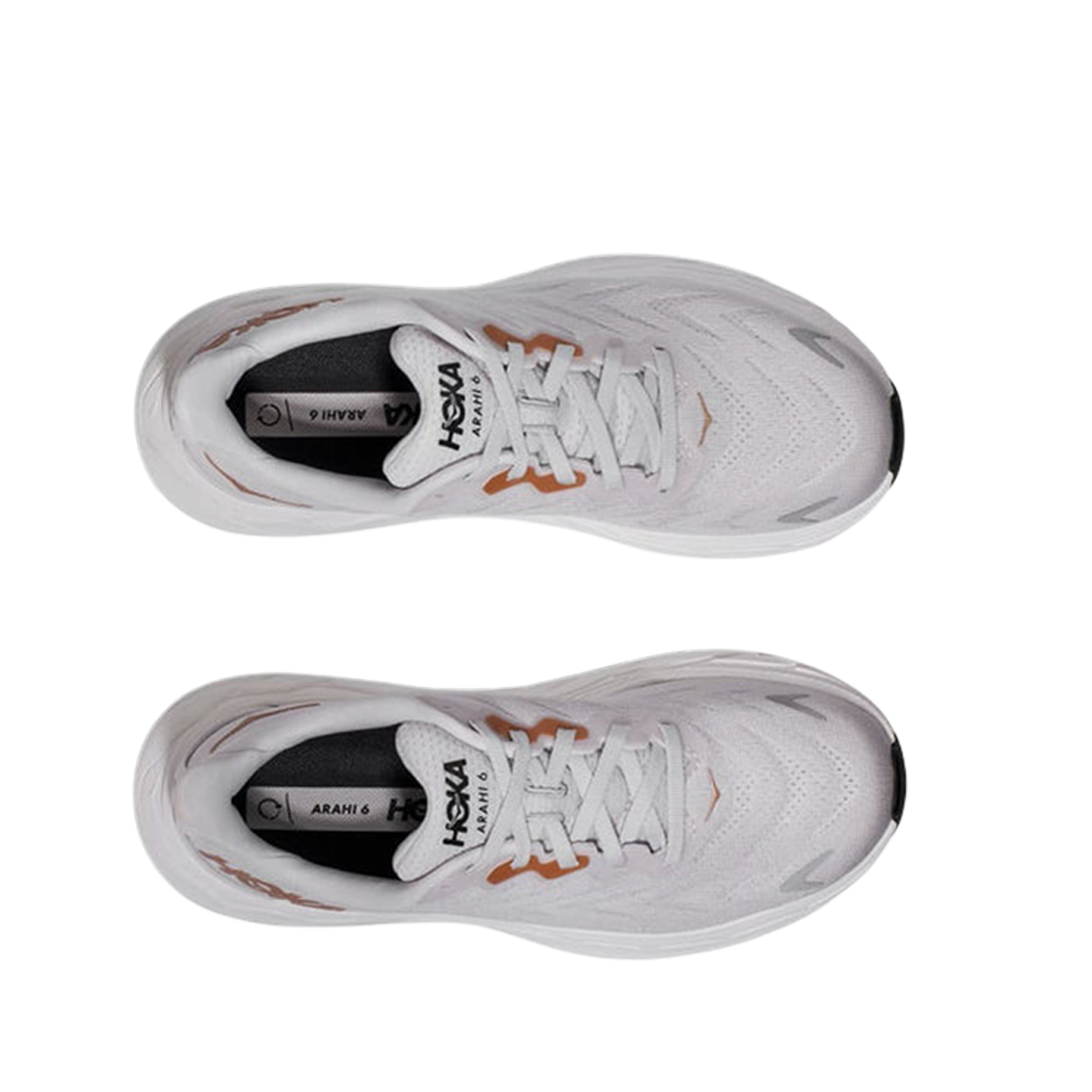 (W) 호카 아라히 6 님버스 클라우드 로즈 골드 - 와이드((W) Hoka Arahi 6 Nimbus Cloud Rose Gold - Wide) - 2