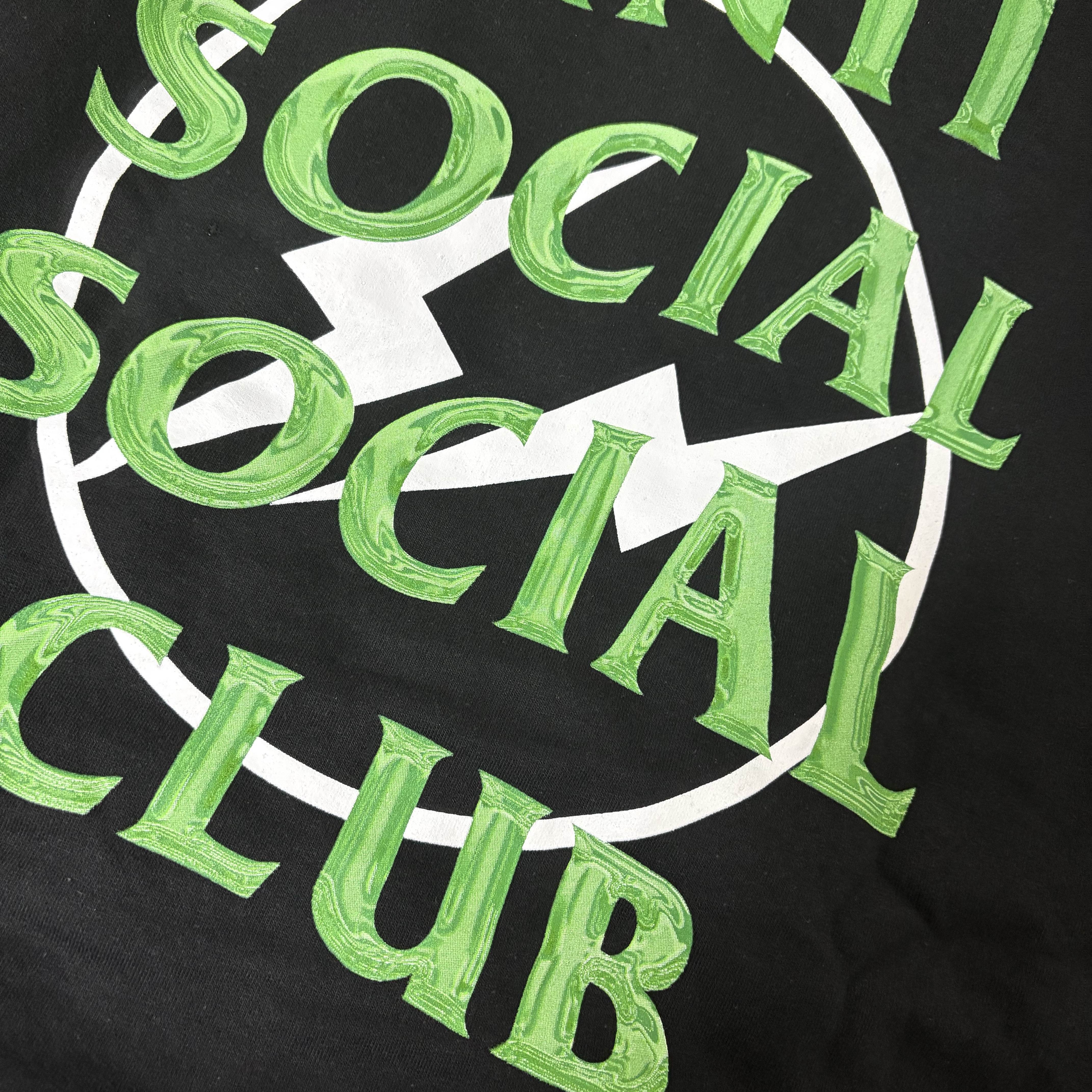 Anti Social Social Club x Fragment Precious Petals Hoodie Black Green 착용 스타일
