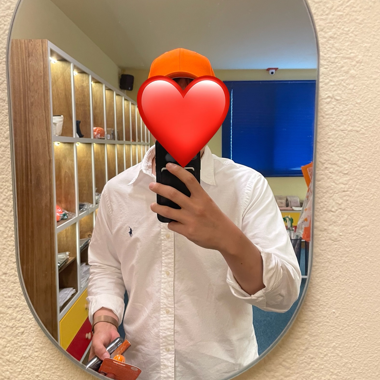 [30% 적립] Polo Ralph Lauren Classic Fit Garment Dyed Oxford Shirt White 착용 스타일