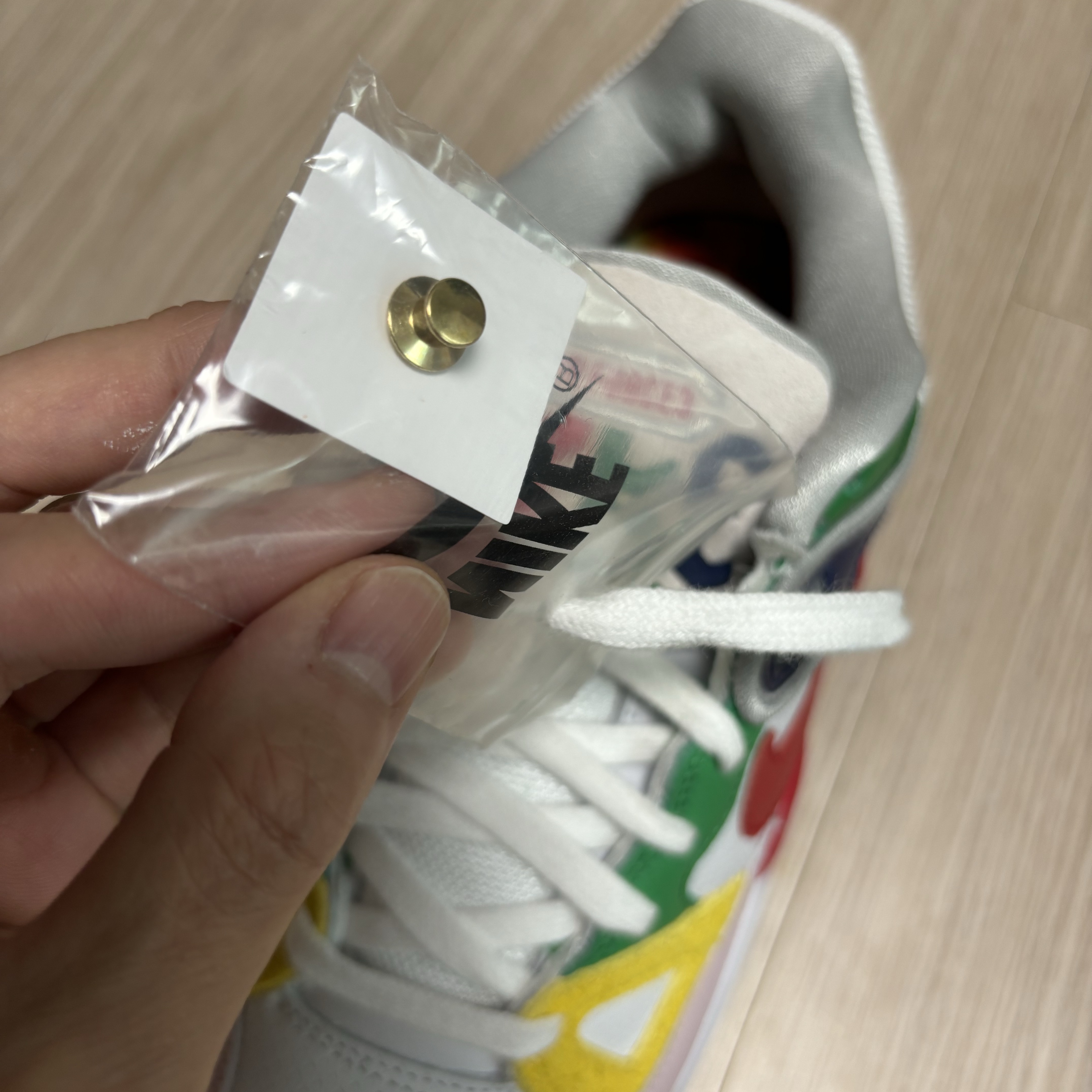 Nike x Nigo Air Force 3 Low SP Blue Void and Tour Yellow 착용 스타일 - 8