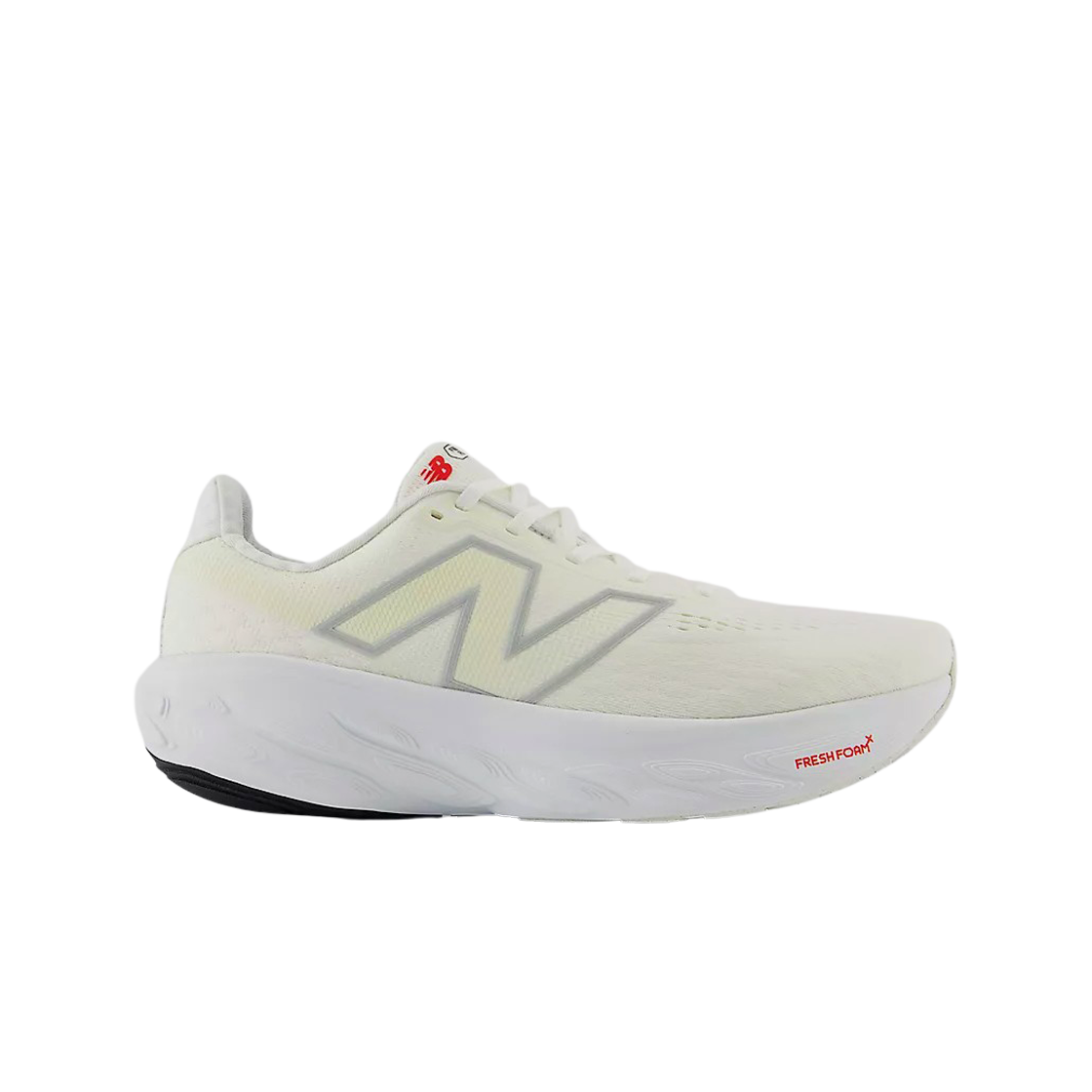 뉴발란스 프레쉬 폼 X 1080v14 화이트 실버 메탈릭 - 2E 와이드(New Balance Fresh Foam X 1080v14 White Silver Metallic - 2E Wide)