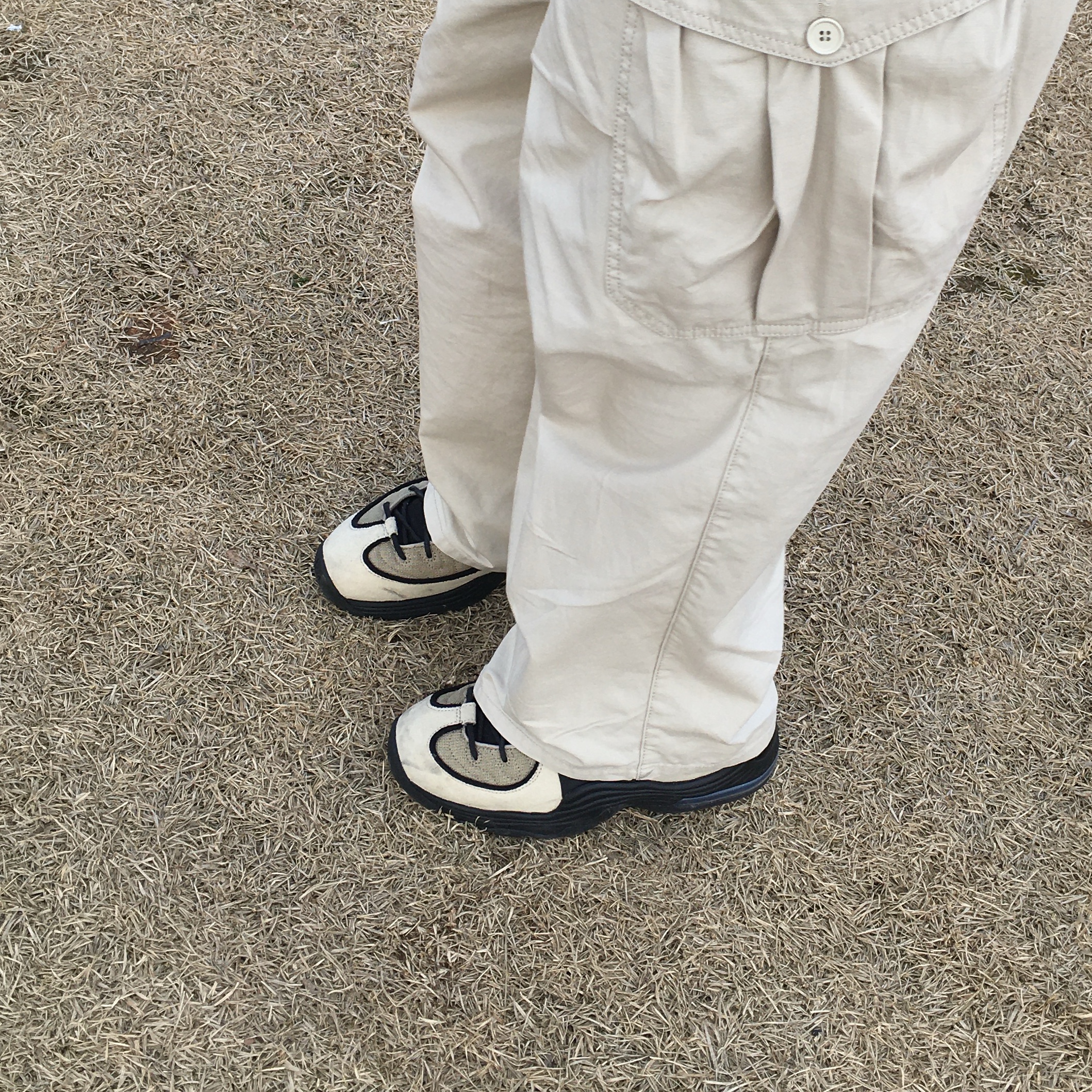 Nike x Stussy Air Penny II Rattan and Limestone 착용 스타일 - 2