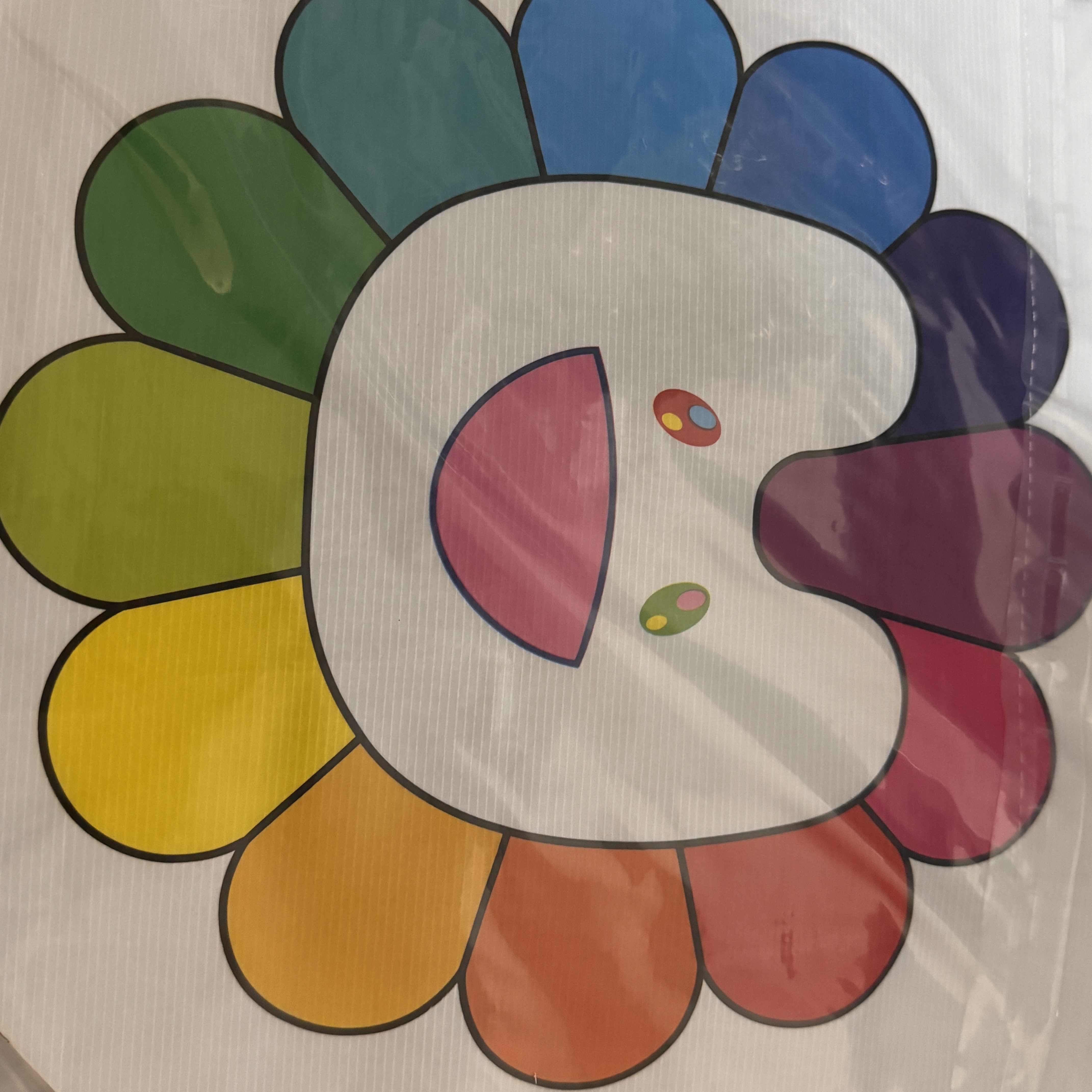 NewJeans x Murakami Medium Reusable Bag 착용 스타일