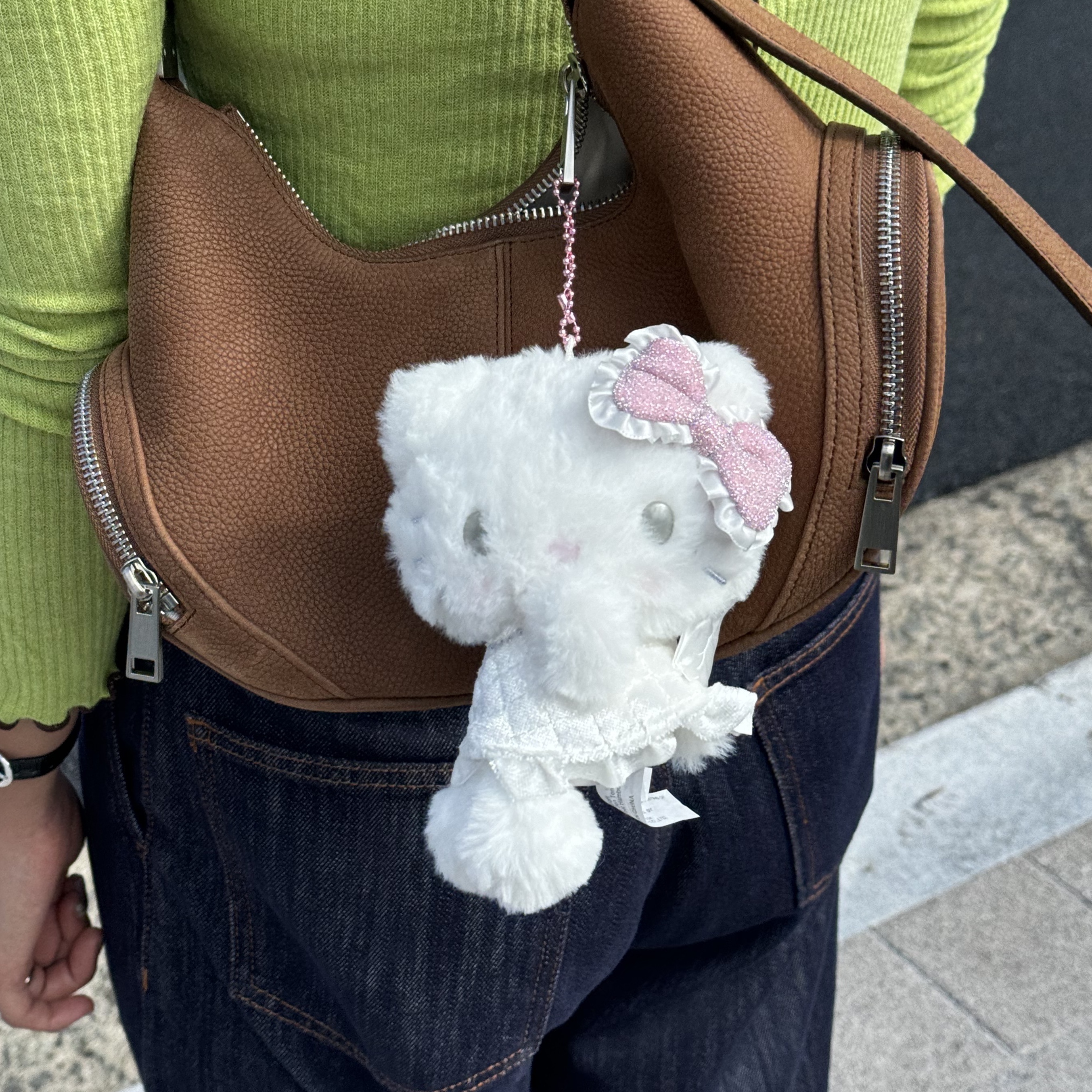 Sanrio Hello Kitty Angel Mascot Holder, Sanrio Hello Kitty Devil Mascot Holder 착용 스타일 - 2