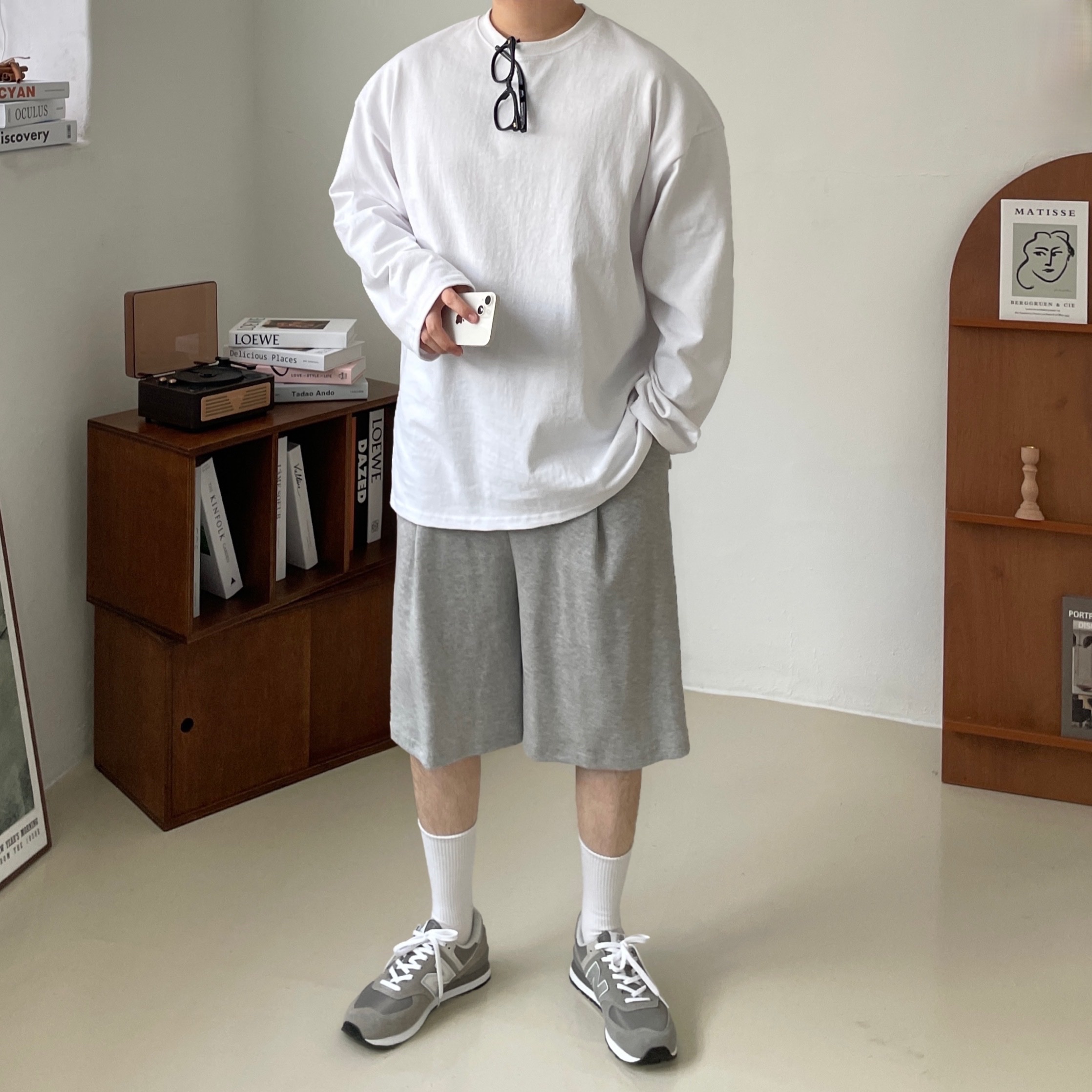 New Balance 574 Worn By Anyone Grey - D Standard 착용 스타일