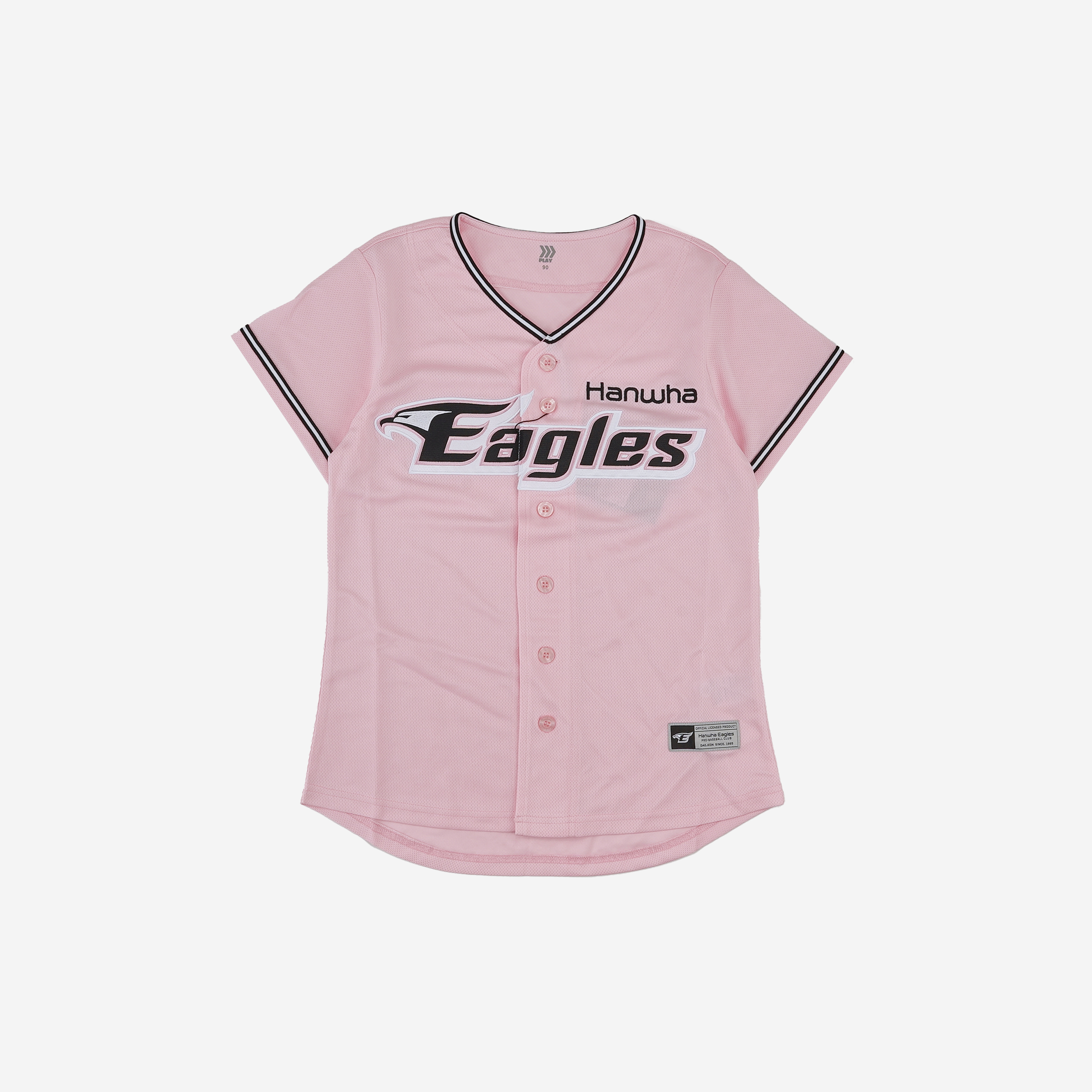 (W) Hanwha Eagles 2024 Uniform Slim Fit Pink (Non Marking Ver.)