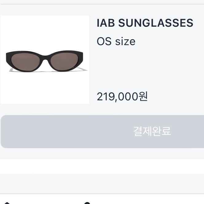 IAB Studio Sunglasses Shade-2 Black 착용 스타일