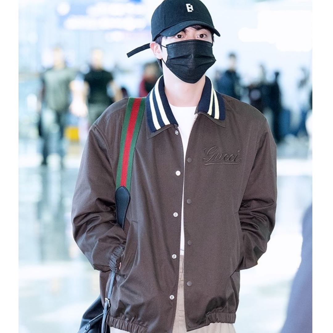 Gucci Re-Web Sneaker White Leather 착용 스타일 - 2