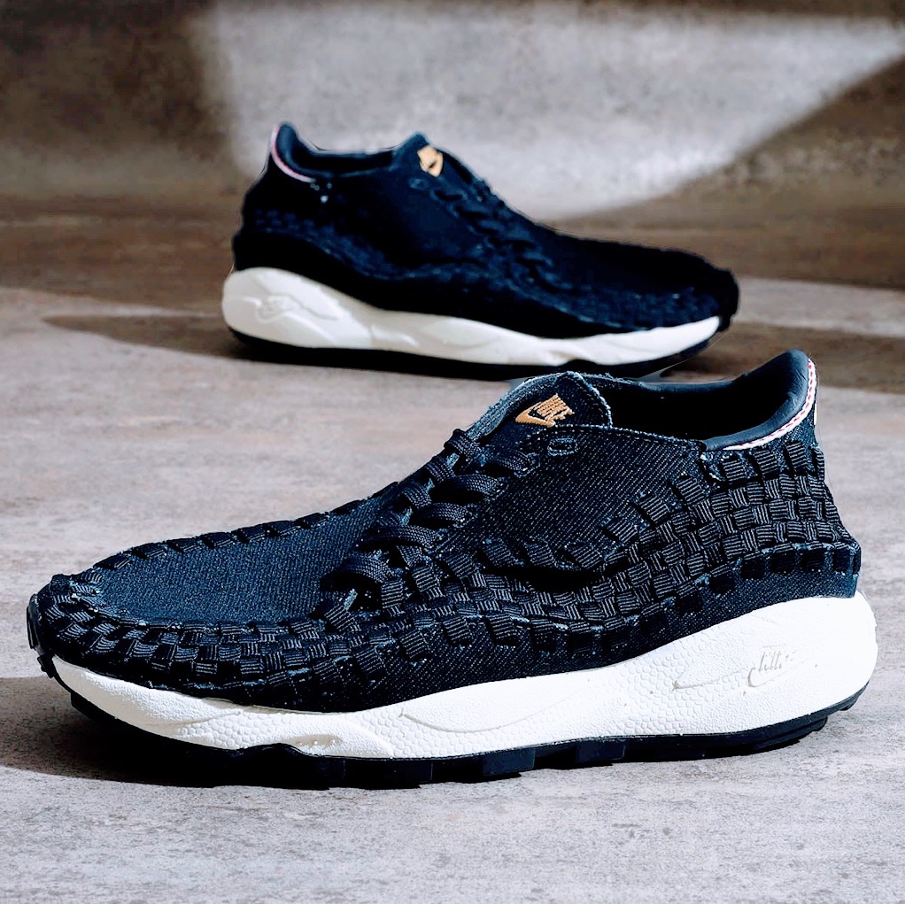 Nike Air Footscape Woven Obsidian 착용 스타일