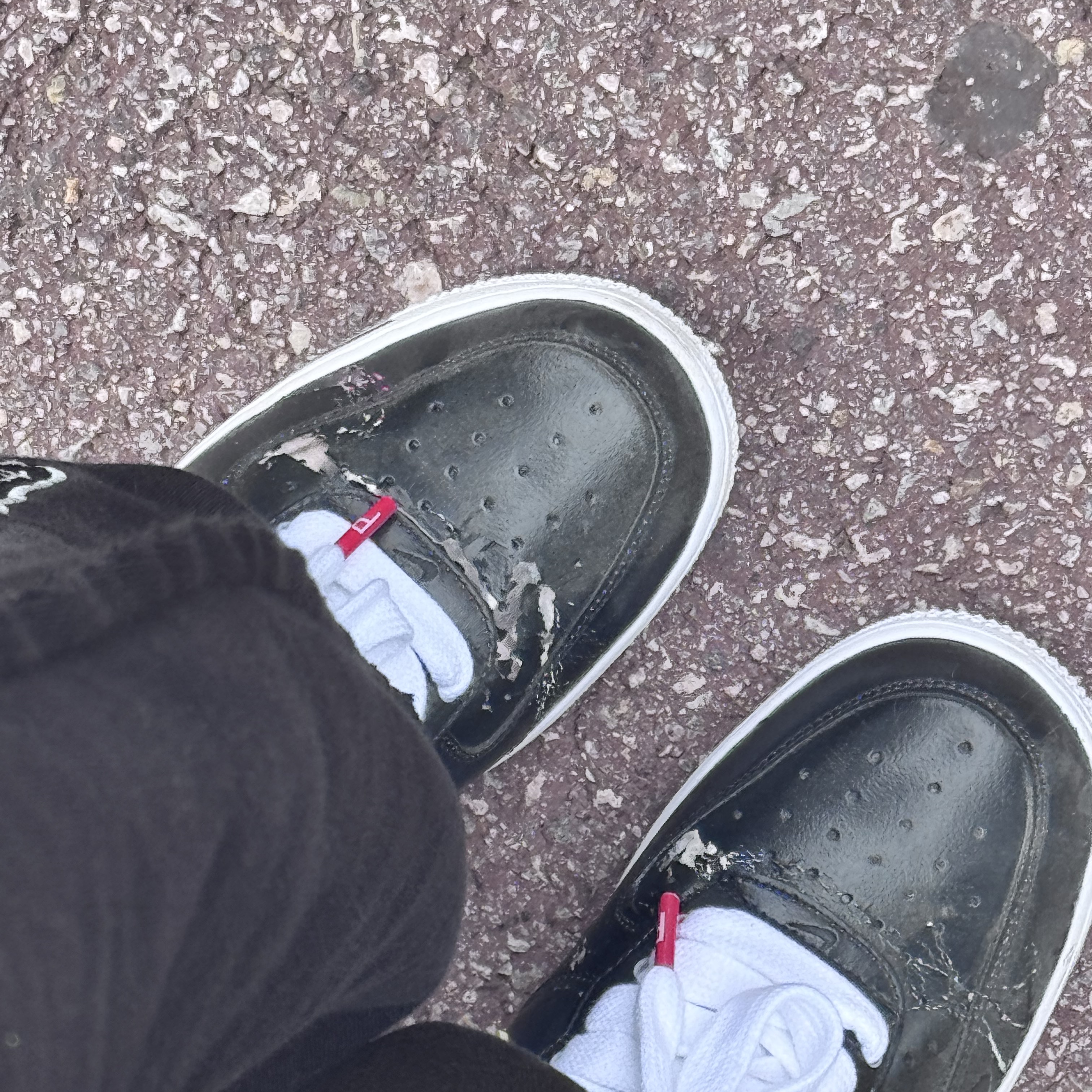 Nike x Peaceminusone Air Force 1 Low Para-Noise 3.0 Black and Multicolor 착용 스타일