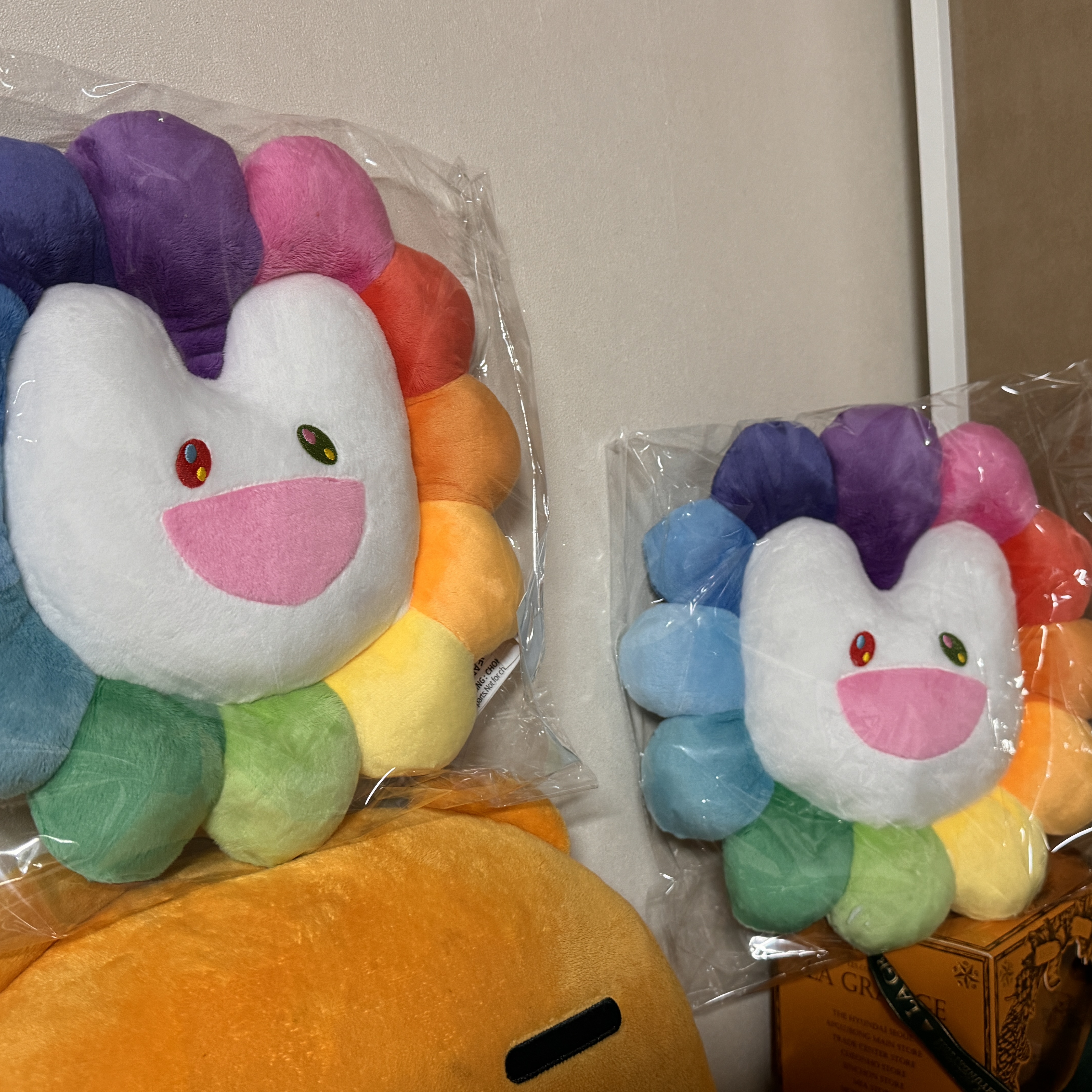 NewJeans x Murakami Cushion 30cm 착용 스타일