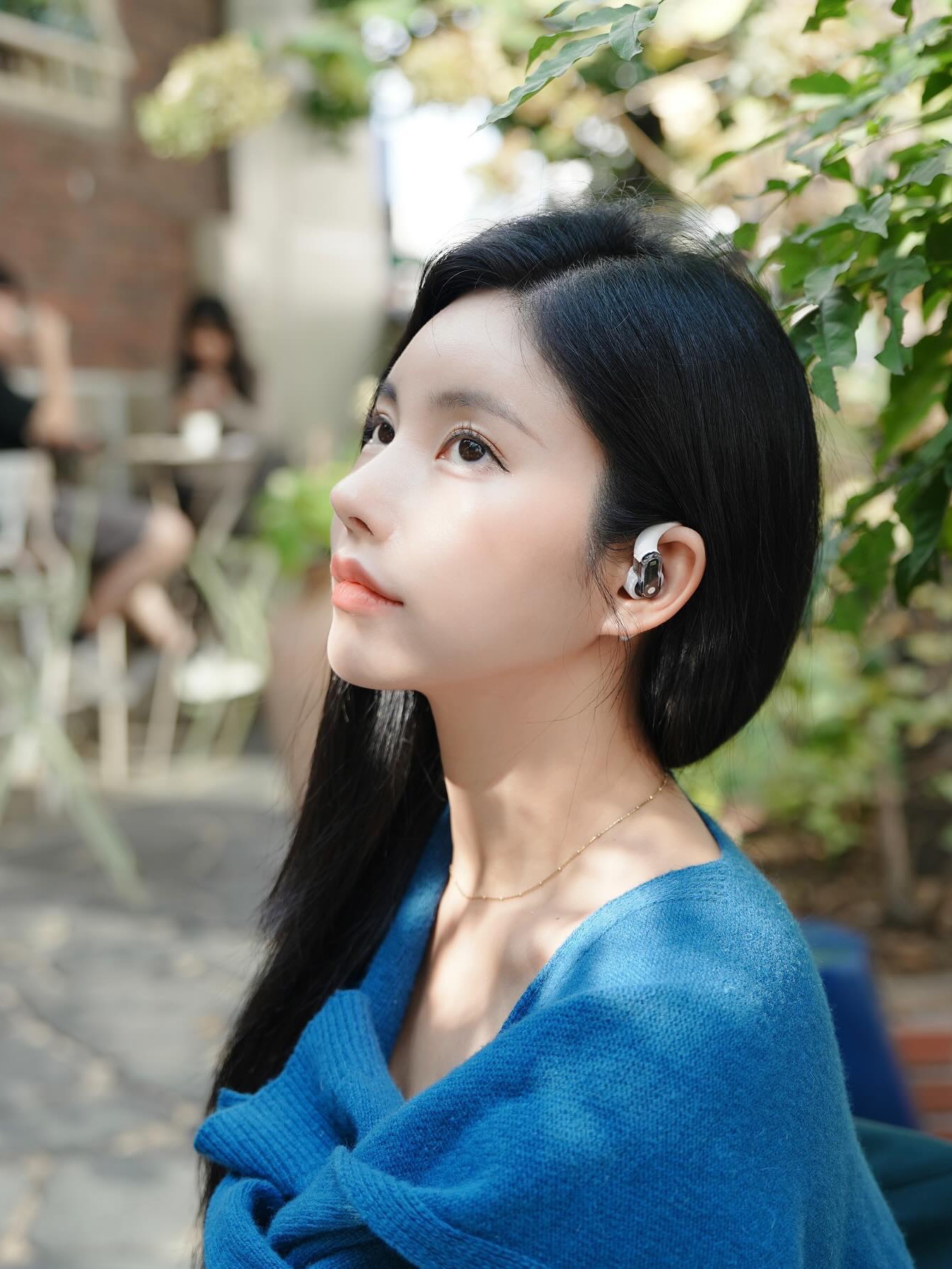Nothing Ear (Open) White 착용 스타일