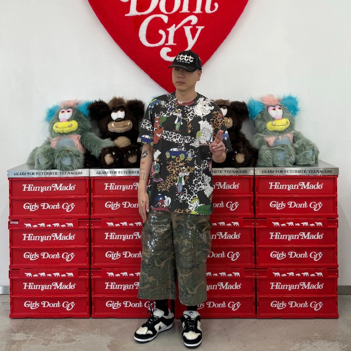 Supreme x Martine Rose S/S Top Multicolor - 24FW 착용 스타일