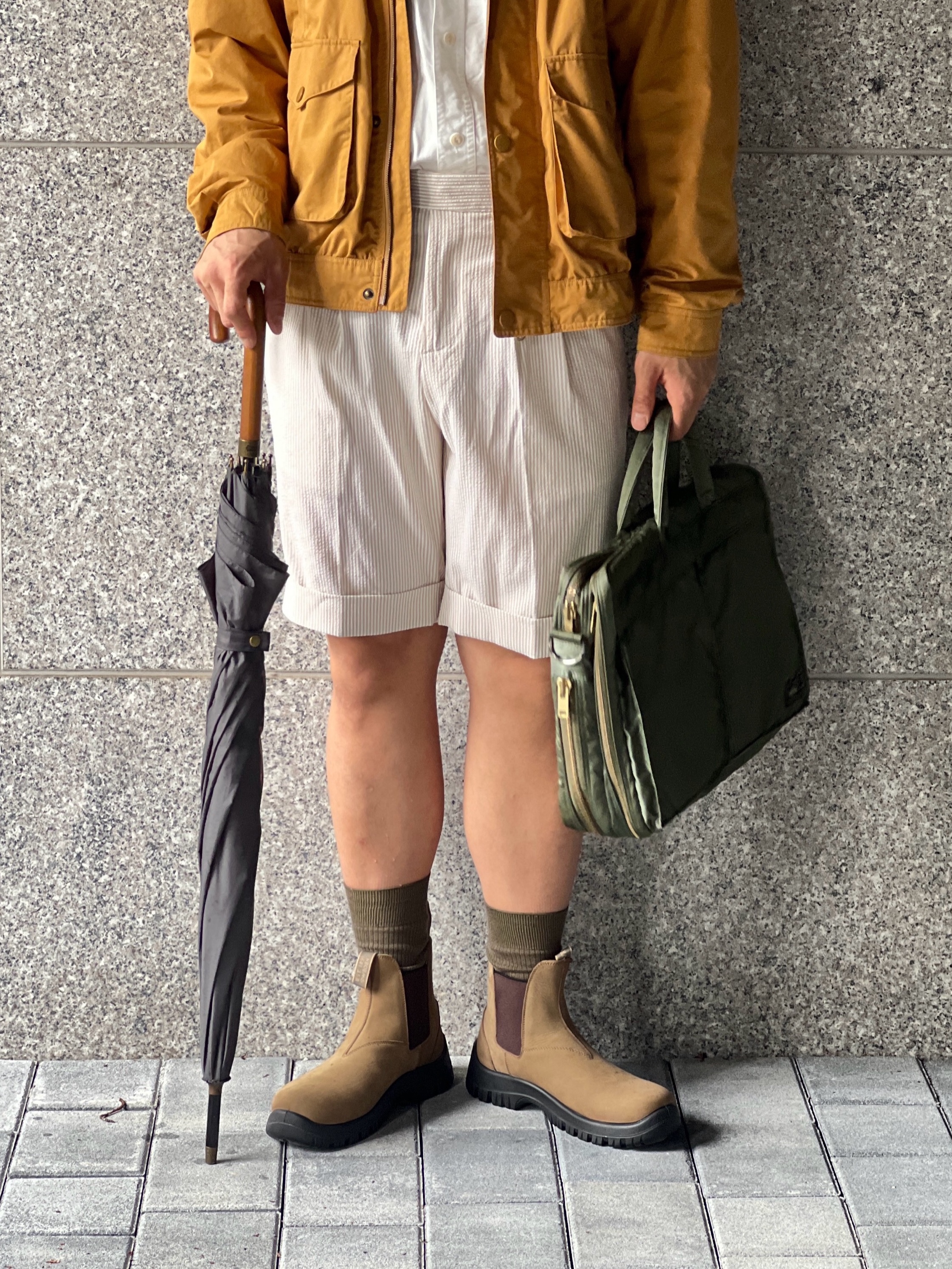 Tretorn Pitea Chelsea Boots Brown 착용 스타일 - 1