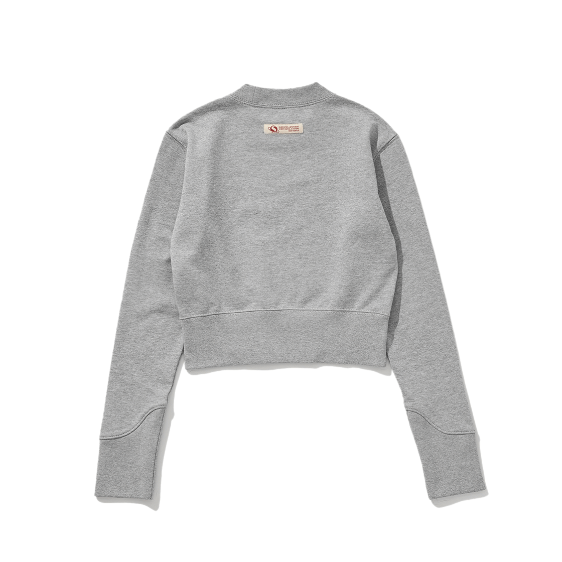 (W) 트루릴리젼 허슬 크롭 스웨트셔츠 멜란지((W) True Religion Hustle Crop Sweatshirt Melange) - 2