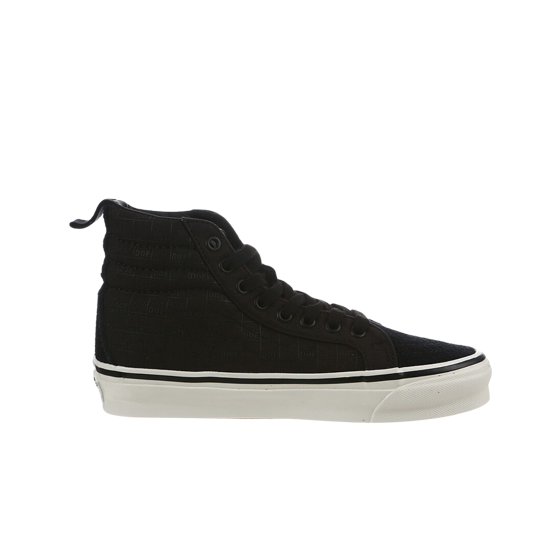 반스 DOE 볼트 스케이트 하이 LX 블랙(Vans DOE Vault Sk8-Hi LX Black) - 1