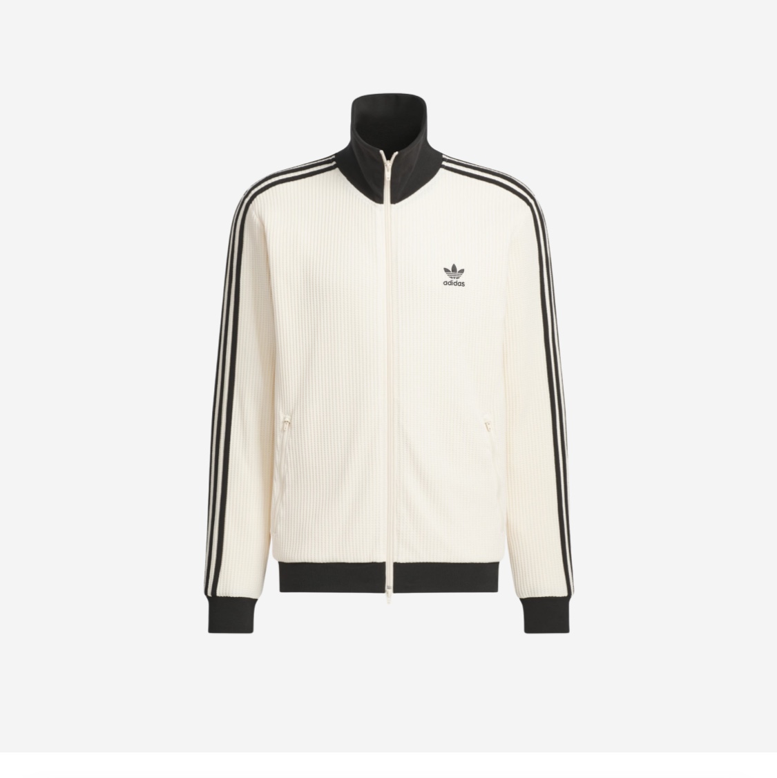 Adidas Waffle Beckenbauer Track Top Wonder White - KR Sizing 착용 스타일