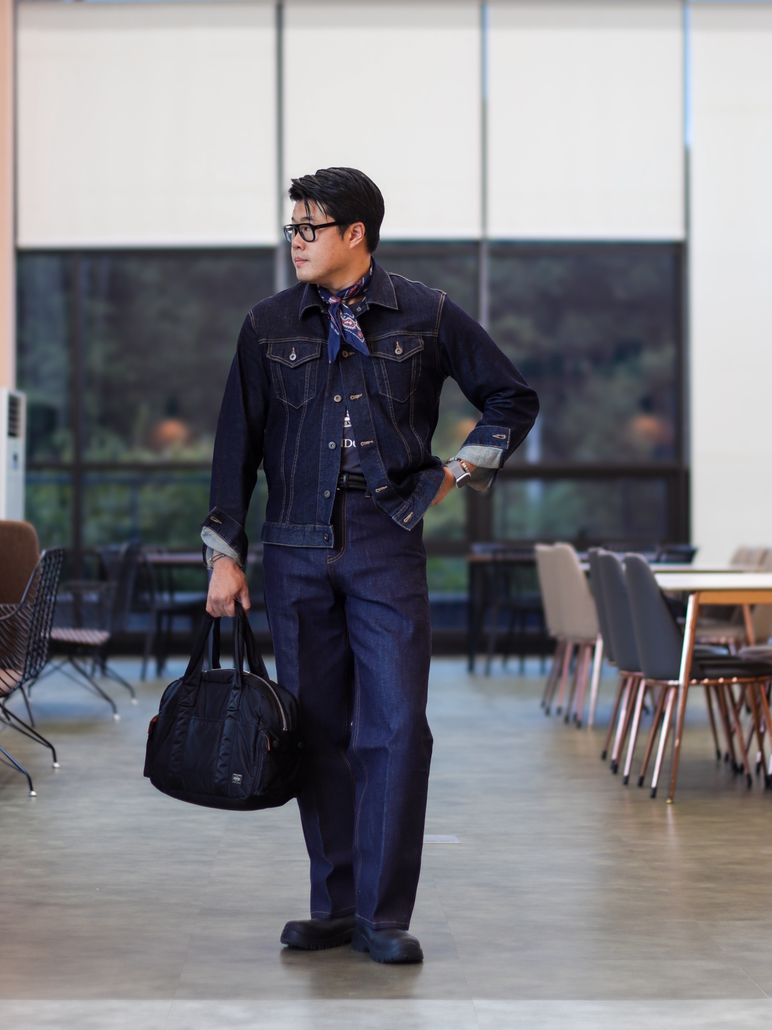Tretorn Pitea Chelsea Boots Black 착용 스타일 - 1