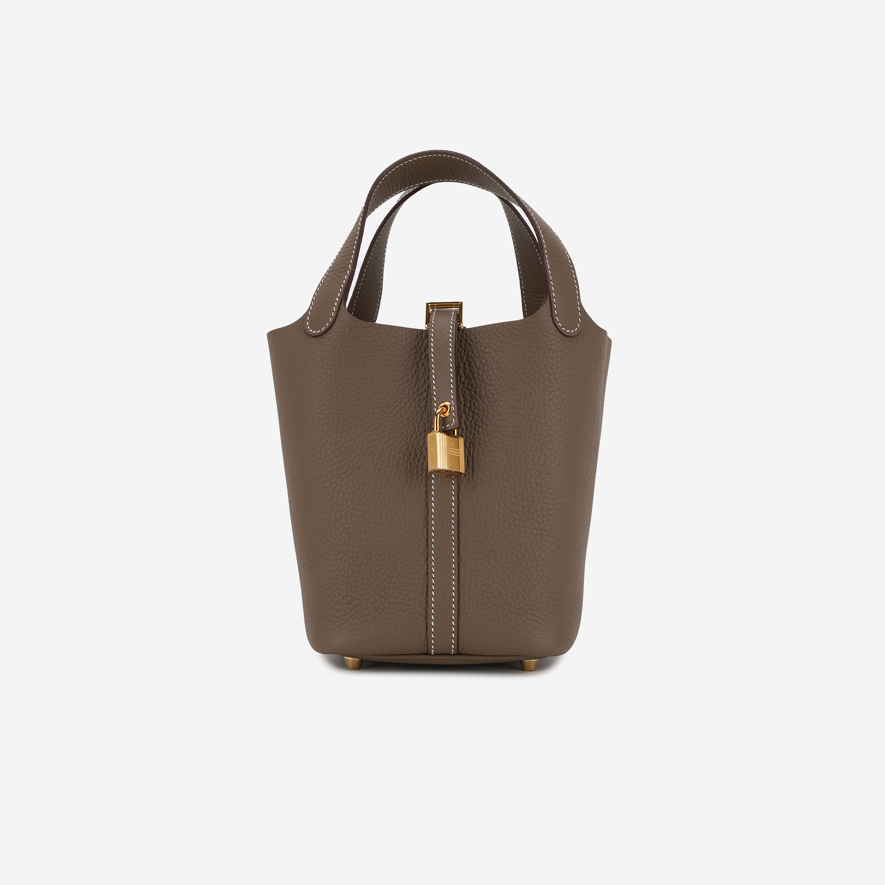 Hermes Picotin Lock 18 Bag Clemence & Gold Etoupe