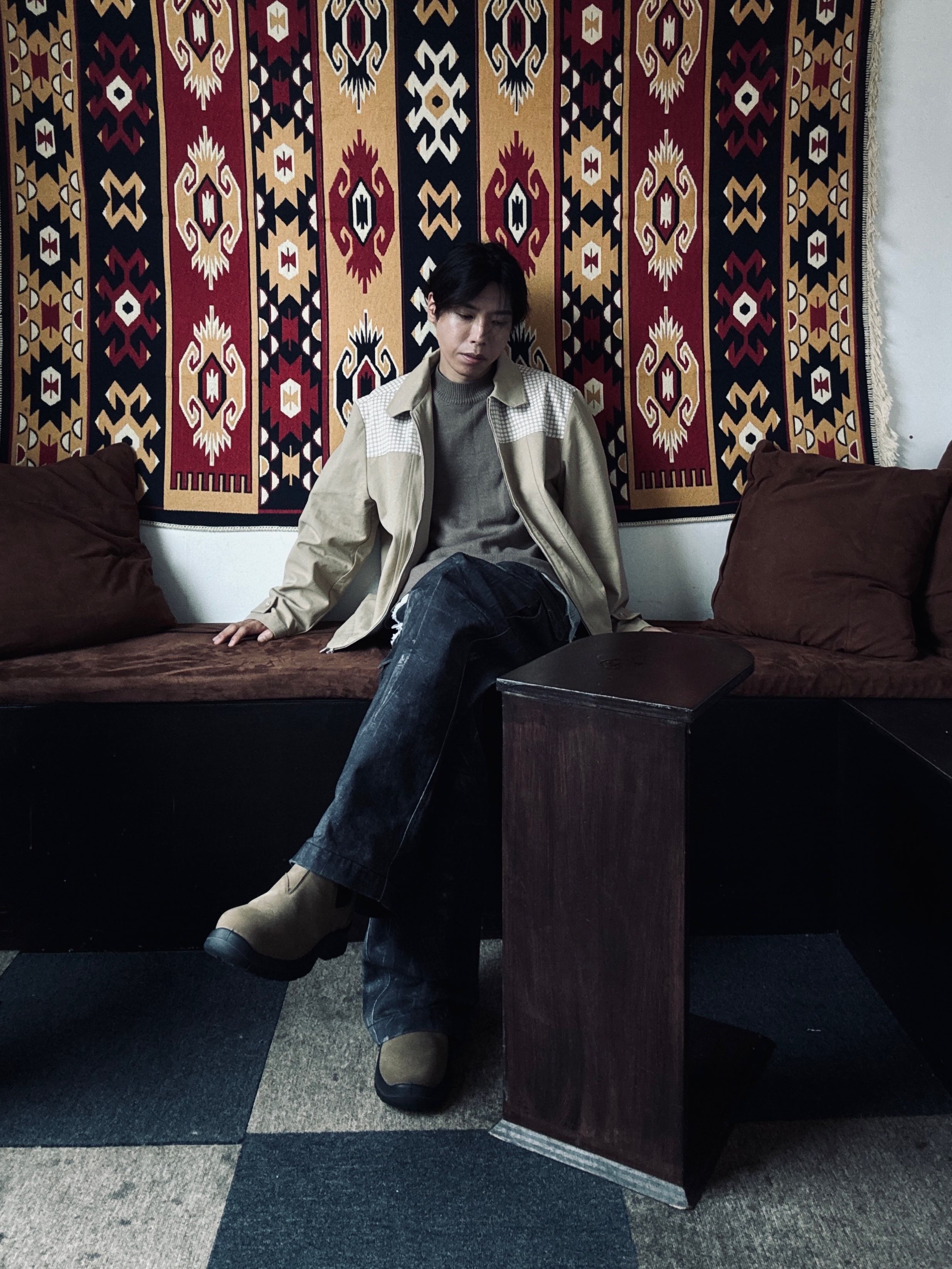 Tretorn Pitea Chelsea Boots Brown 착용 스타일 - 4