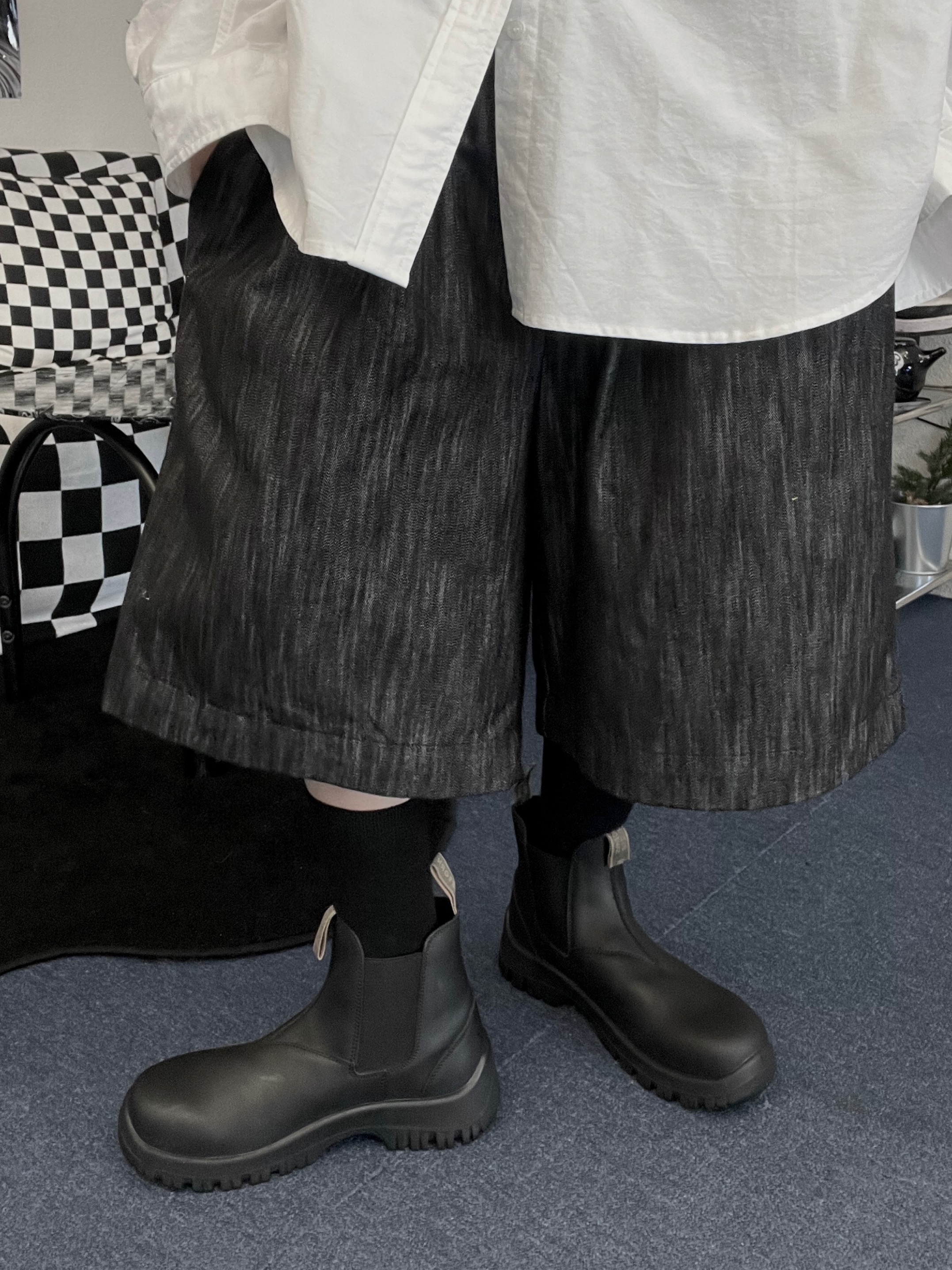 Tretorn Pitea Chelsea Boots Black 착용 스타일 - 3