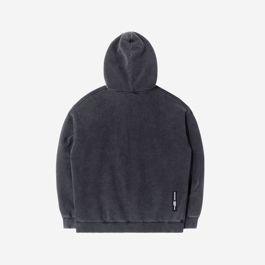큐티에잇 가먼츠 데이원 셀파 워시드 후디 블랙(QT8 GARMENTS Day-1 SP Washed Hoodie Black) - 2