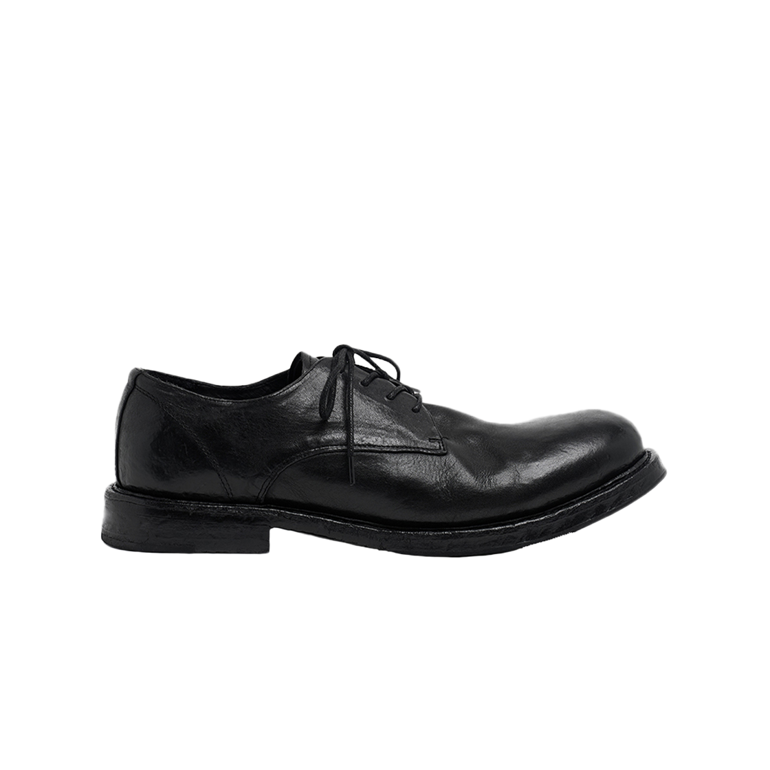 로스트가든 유니폼 워시드 더비 블랙(LOSTGARDEN Uniform Washed Derby Black)