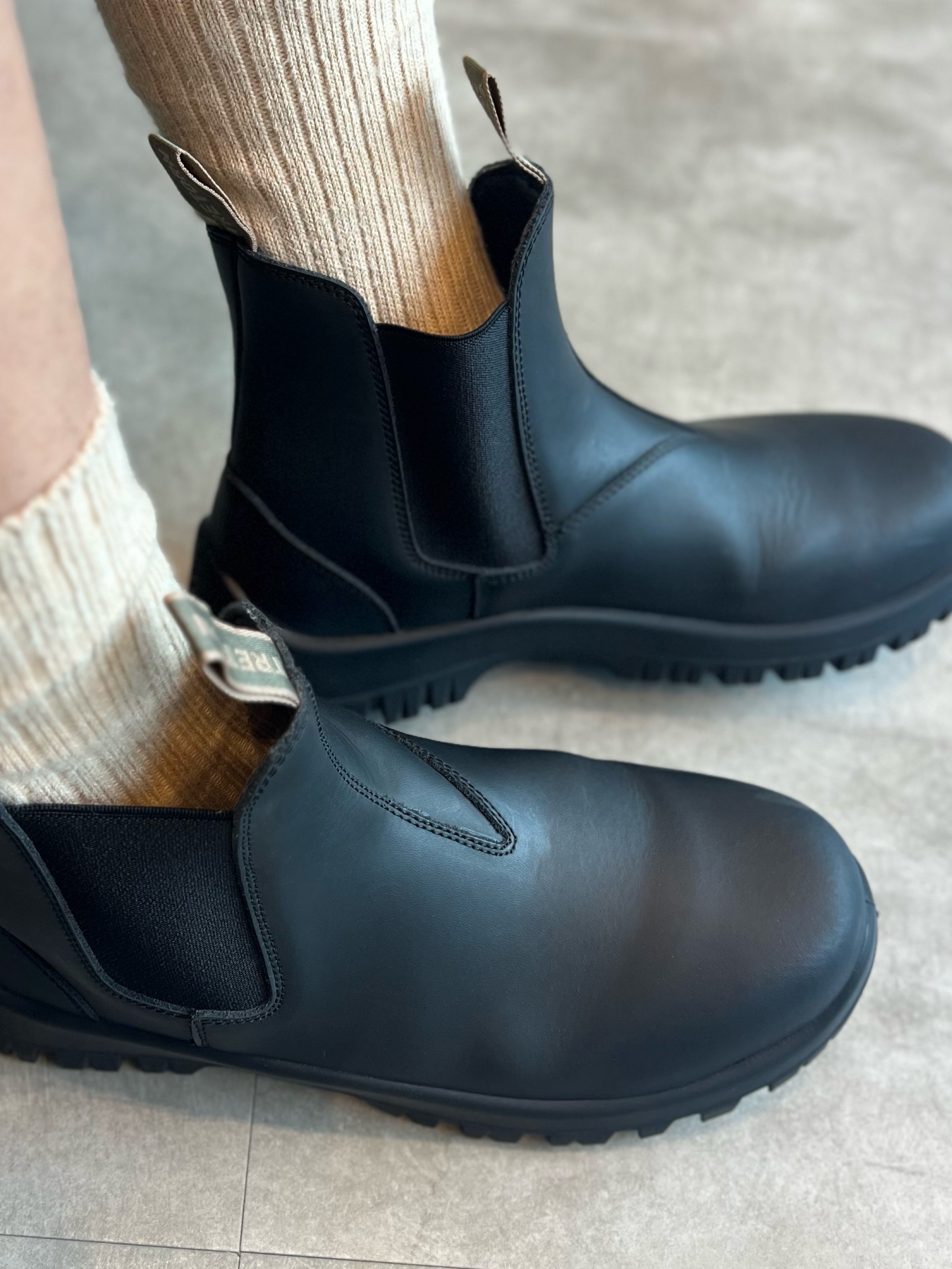 Tretorn Pitea Chelsea Boots Black 착용 스타일 - 3