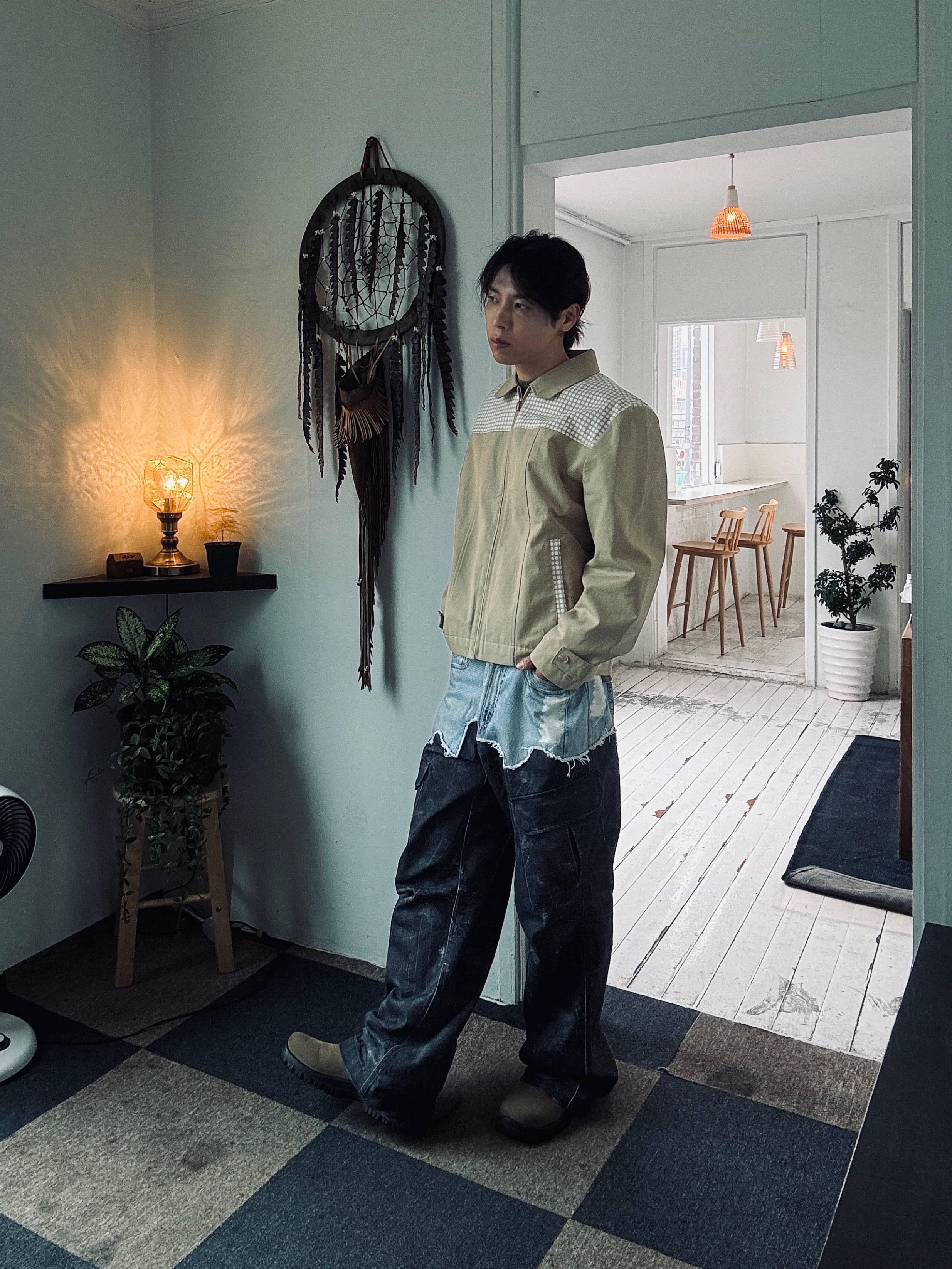 Tretorn Pitea Chelsea Boots Brown 착용 스타일 - 2