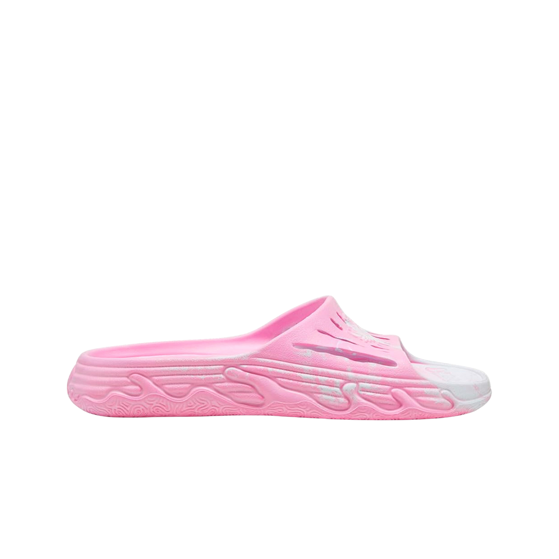 푸마 MB.03 라멜로 볼 슬라이드 핑크 딜라이트 듀드롭(Puma MB.03 Lamelo Ball Slides Pink Delight Dewdrop)