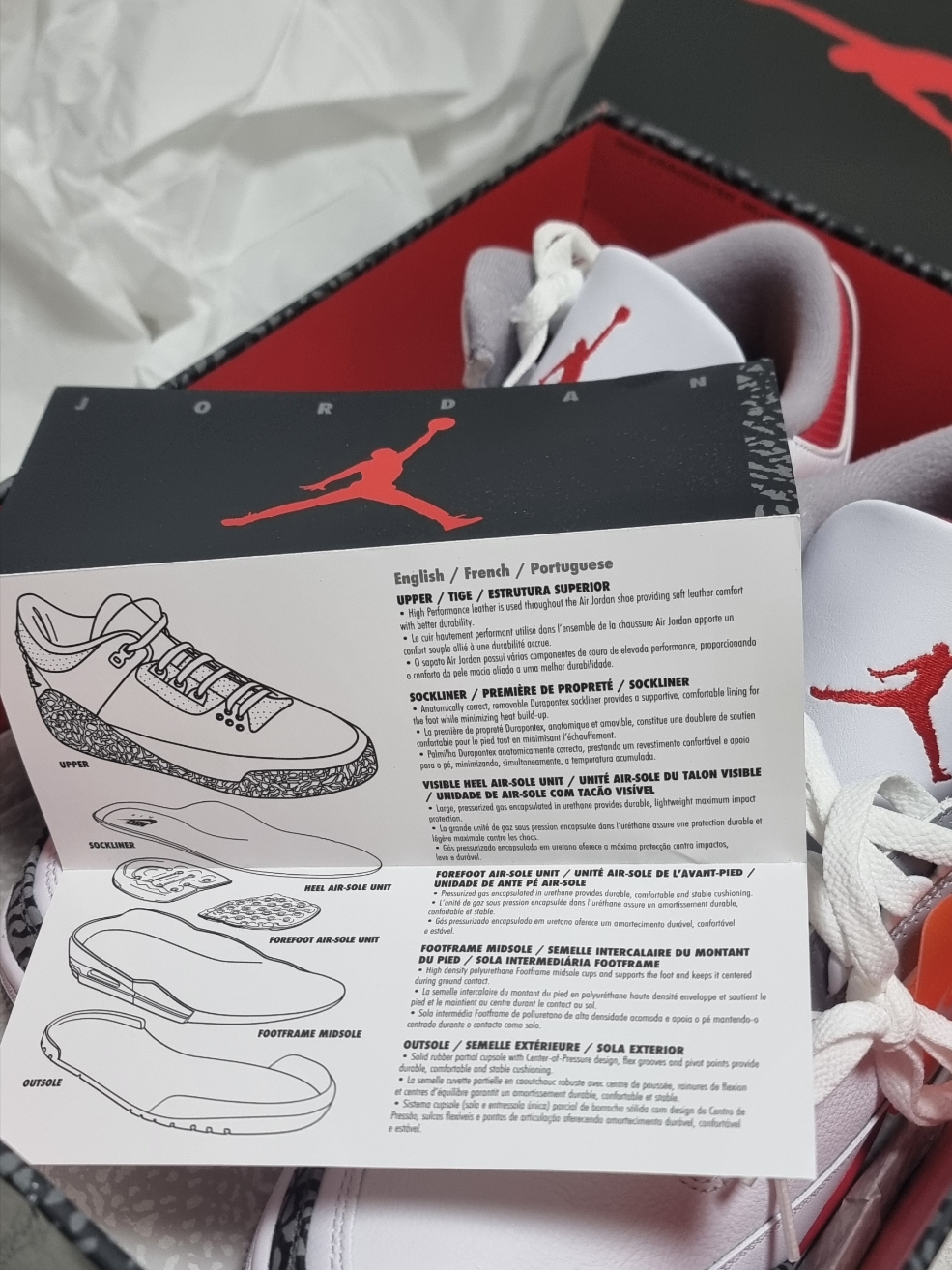 Jordan 3 Retro Fire Red 2022 착용 스타일 - 5