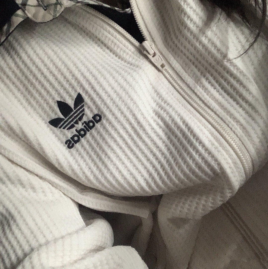 Adidas Waffle Beckenbauer Track Top Wonder White - KR Sizing 착용 스타일