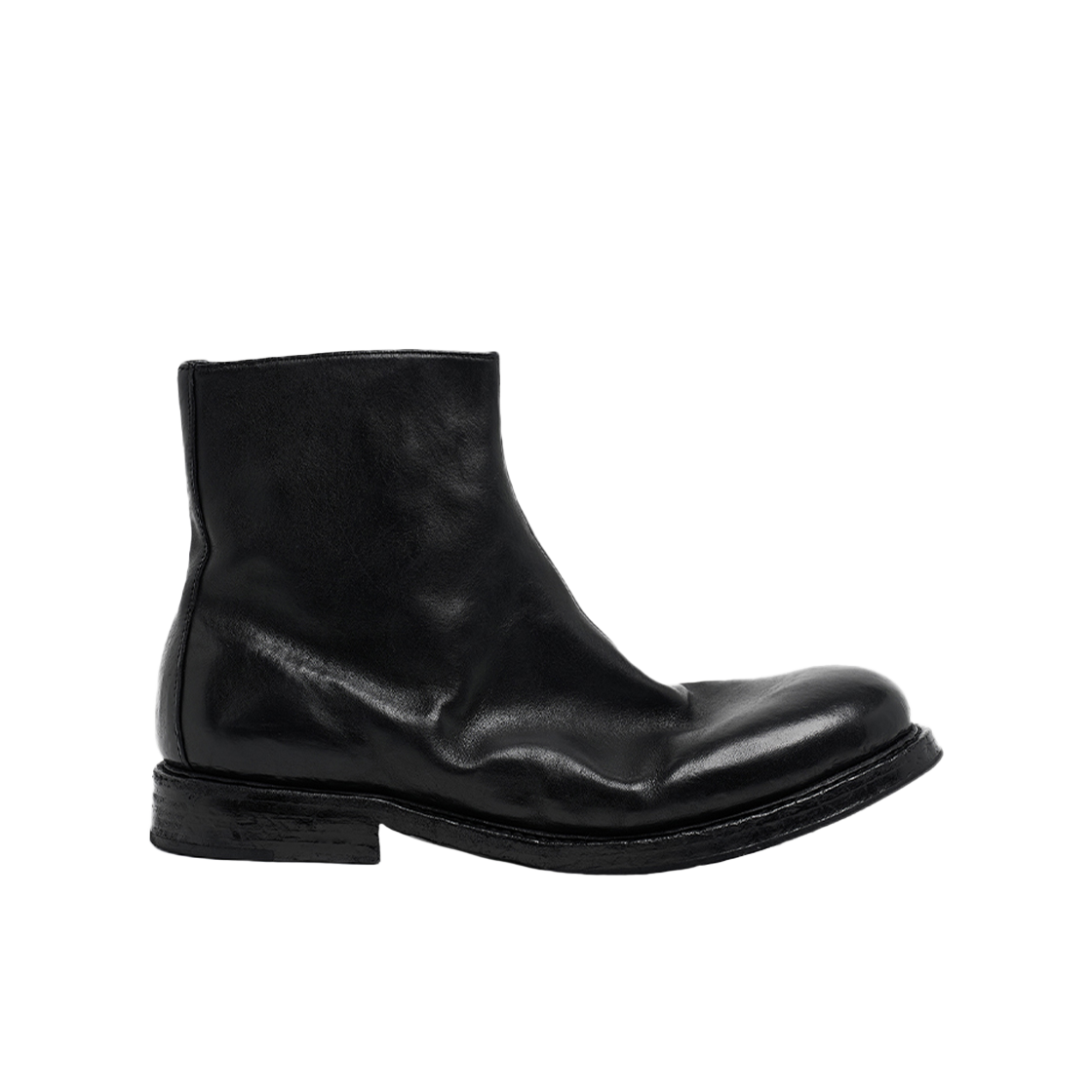 로스트가든 유니폼 워시드 부츠 블랙(LOSTGARDEN Uniform Washed Boots Black)