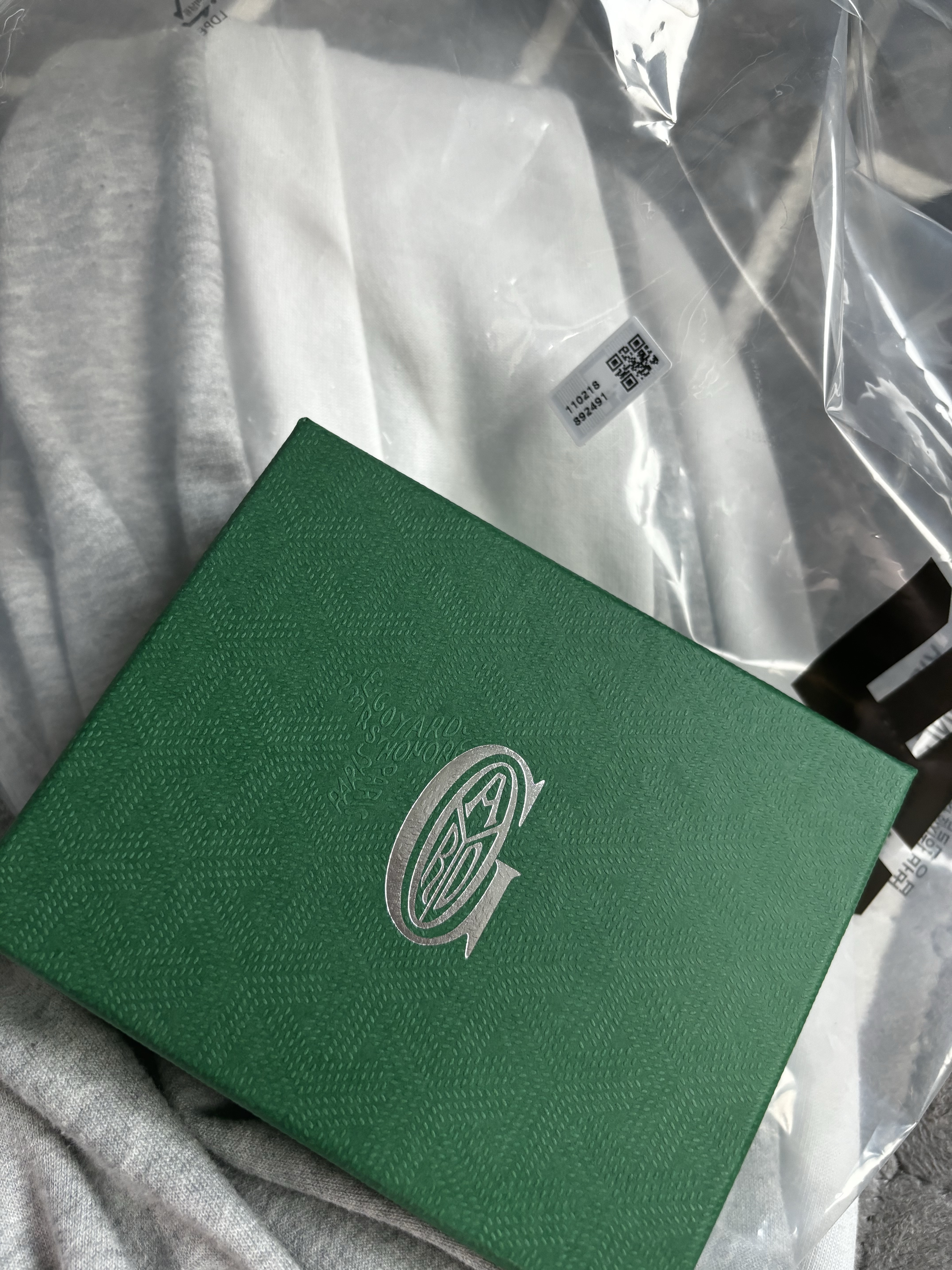 Goyard Saint Sulpice Card Holder Green 착용 스타일