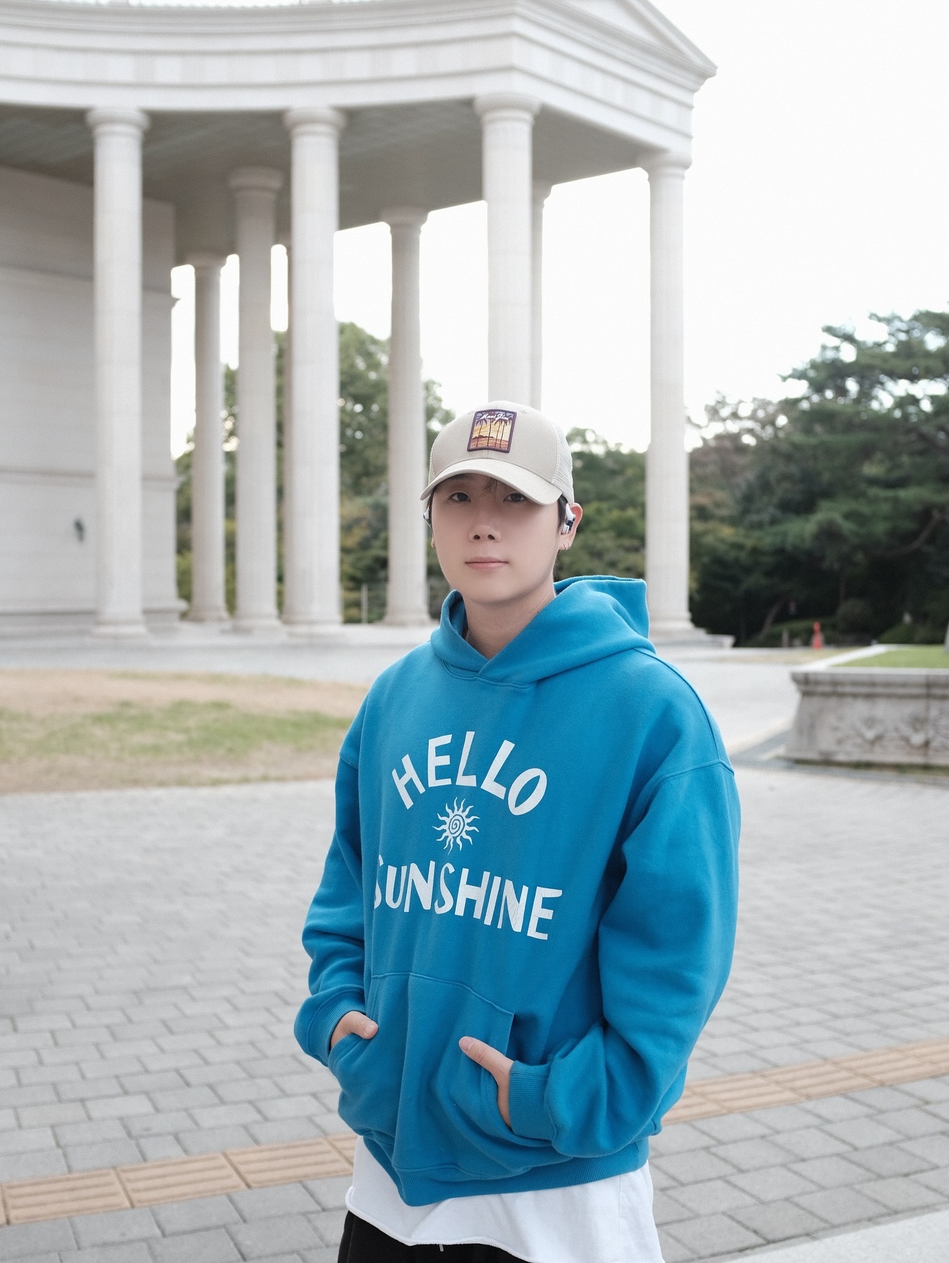 Nothing Ear (Open) White 착용 스타일