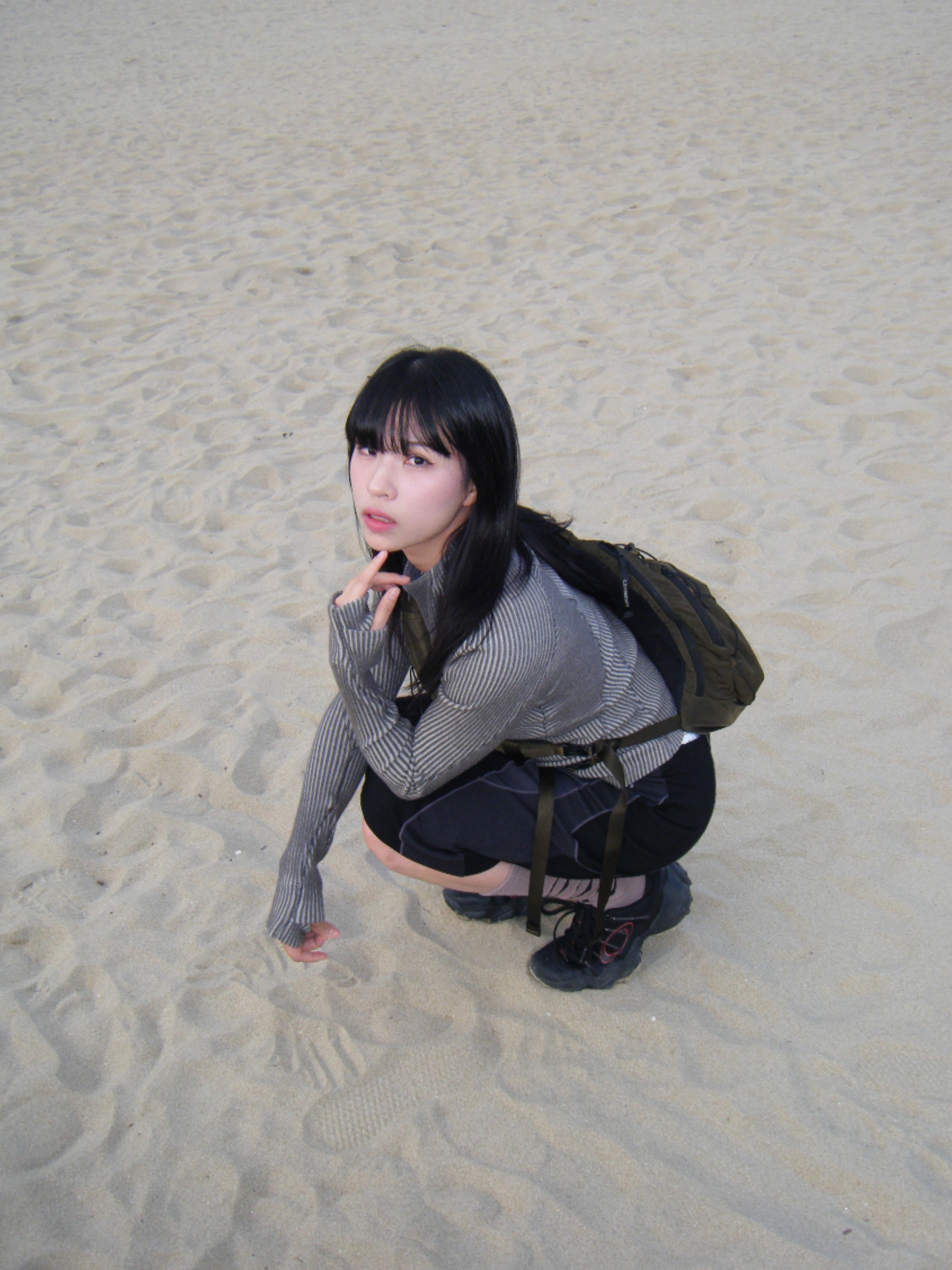 C.P. Company Nylon B Crossbody Rucksack Ivy Green - 23FW 착용 스타일 - 2