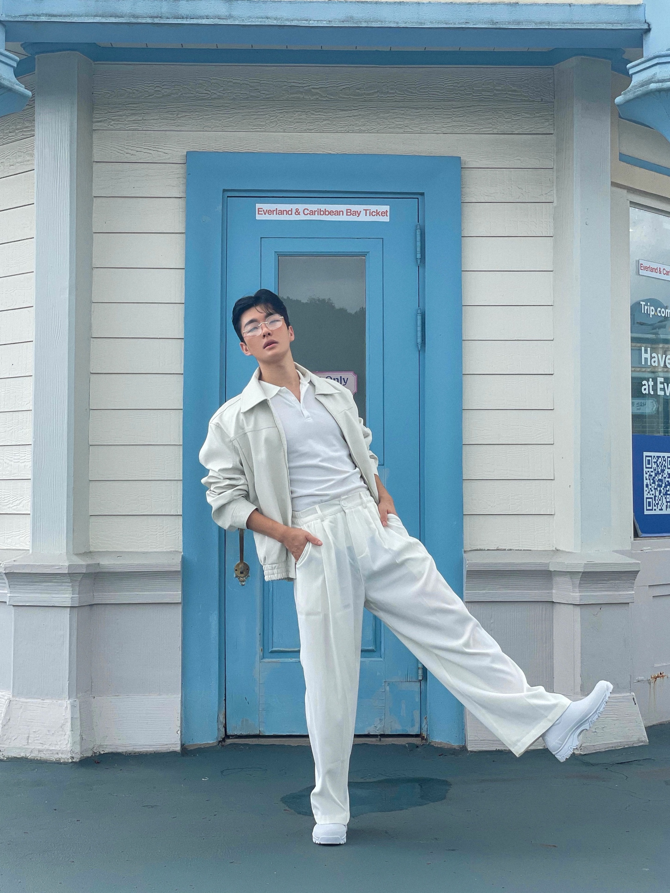 Tretorn Garpa Rubber Boots White 착용 스타일 - 2